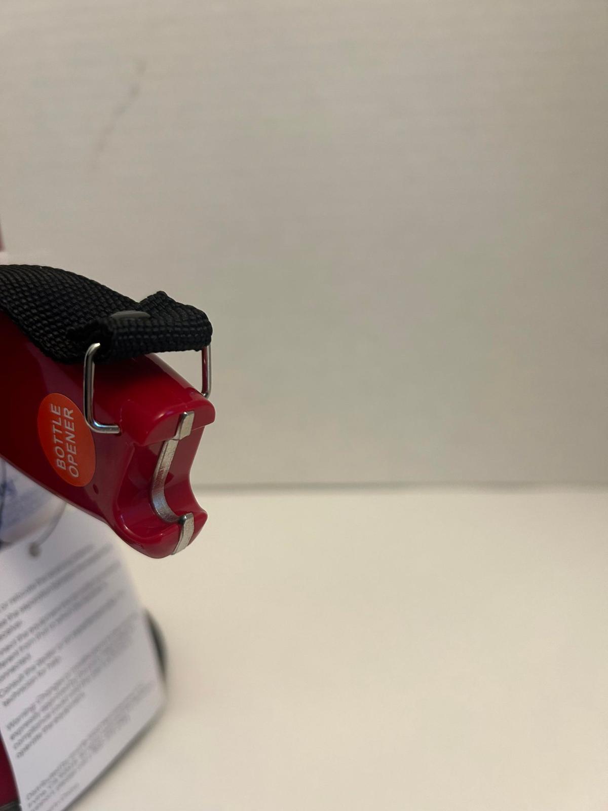 Red Wembley Megaphone With Bottle Opener