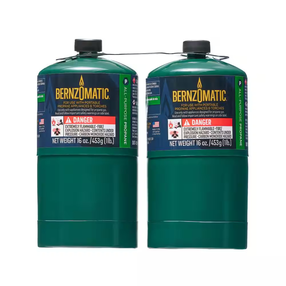 1 lb. All-Purpose Propane Gas Cylinder (2-Pack)