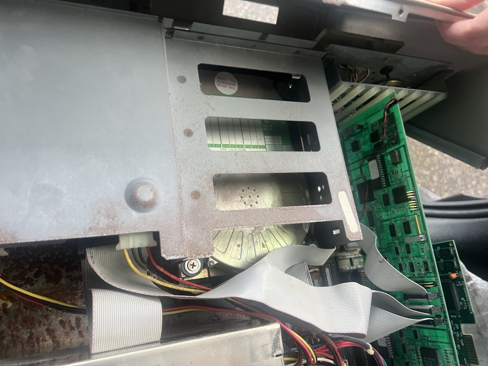 Vintage Northgate computer CPU Shell components floppy as is untested
