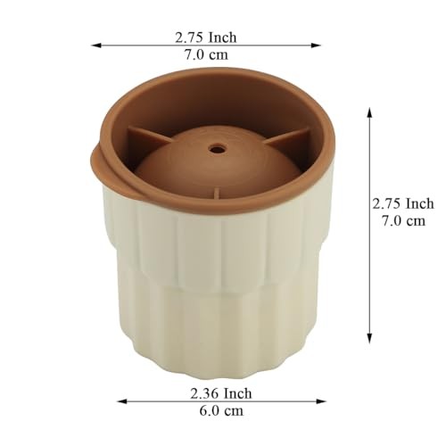 Ice Molds Set 4 Pack, 2inch Plastics Round Ice Cube Mold, Ice Ball Maker