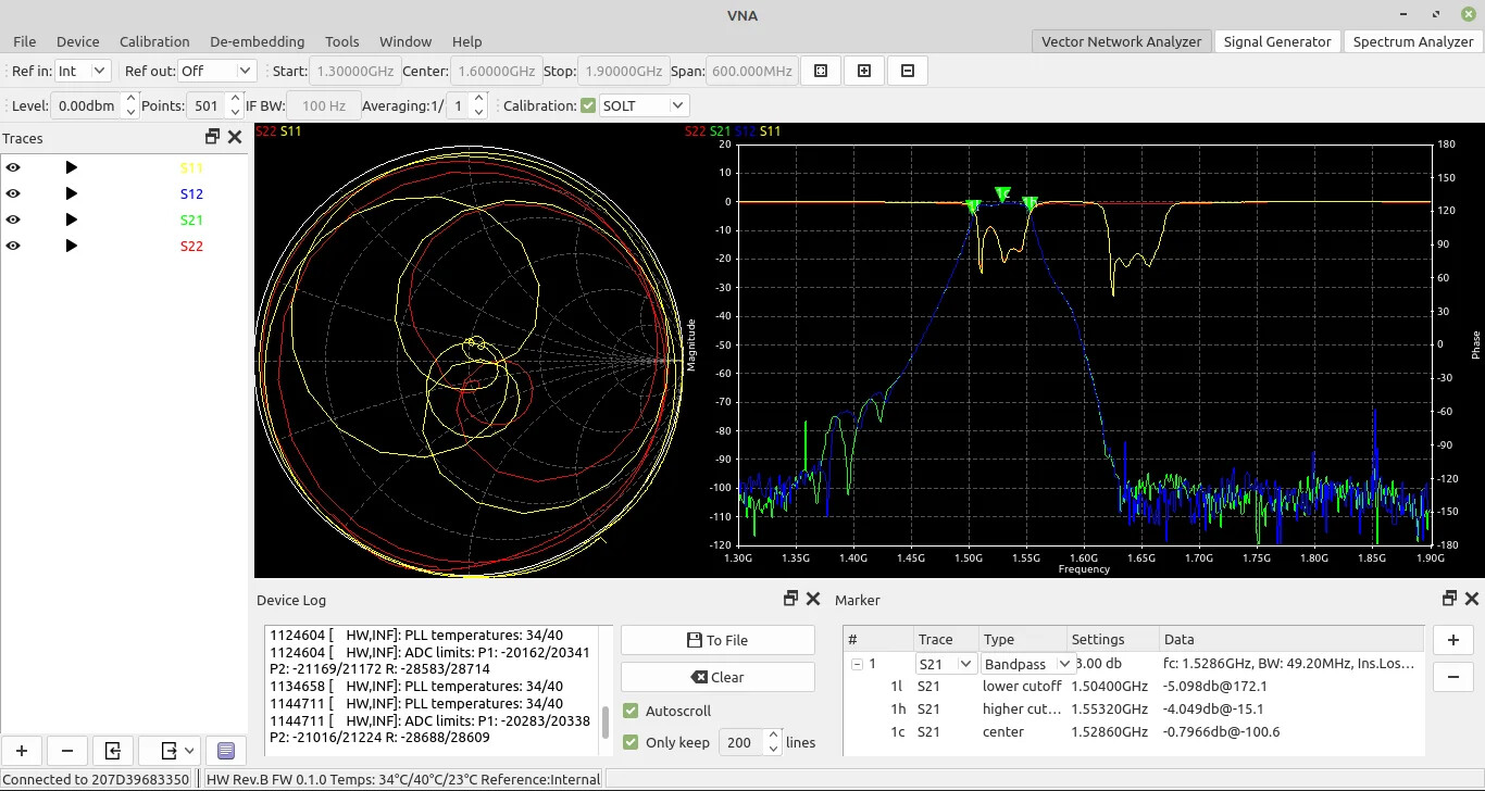LibreVNA 6GHz USB Based Vector Network Analyzer VNA + LibreCAL Calibration Kits
