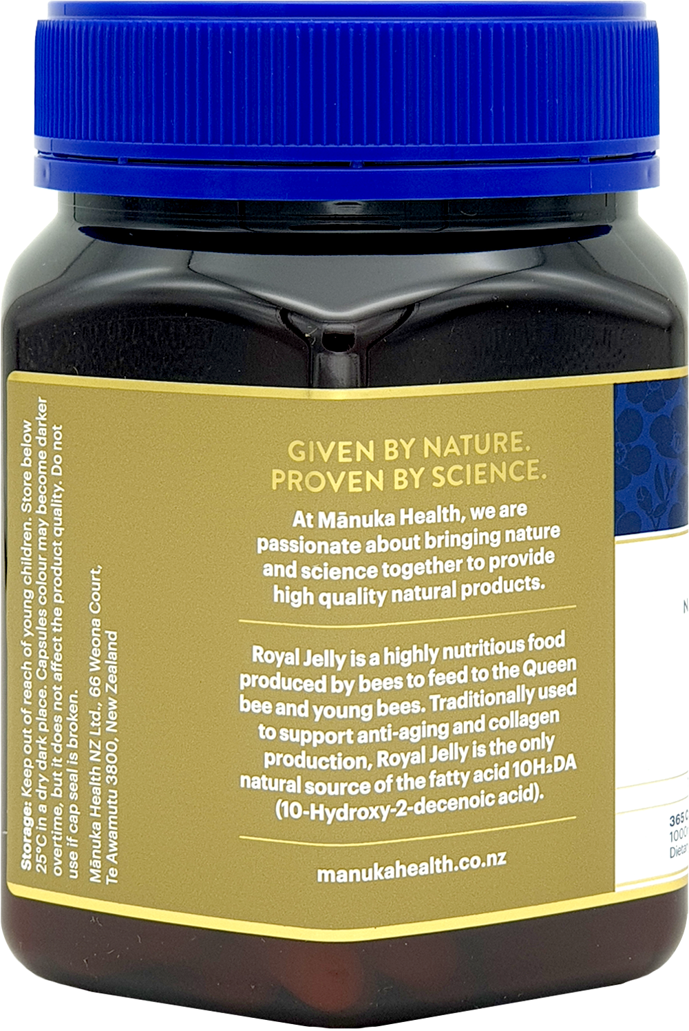 Manuka Health NEW ZEALAND Royal Jelly 365caps