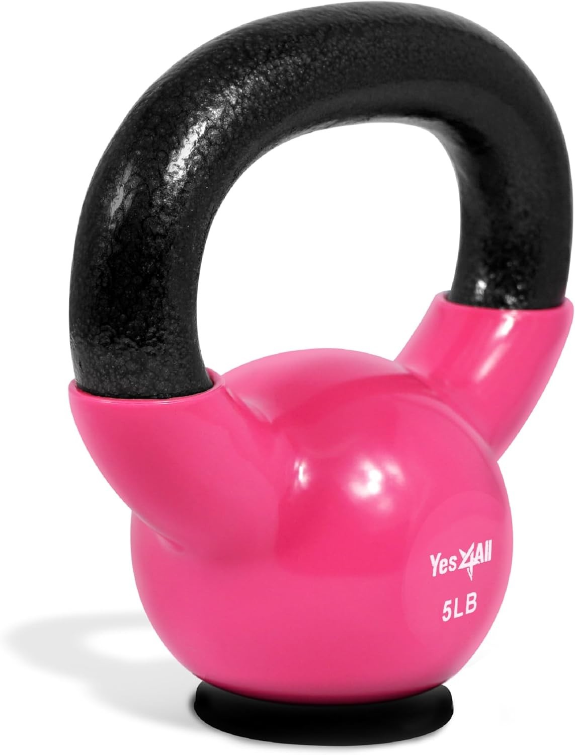 Kettlebell Set for Strength Training - 5-65 lbs, Rubber Base, Women-Friendly