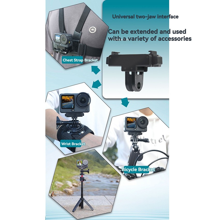 Magnetic Adapter Folding Quick-Release Parts for ACTION 6