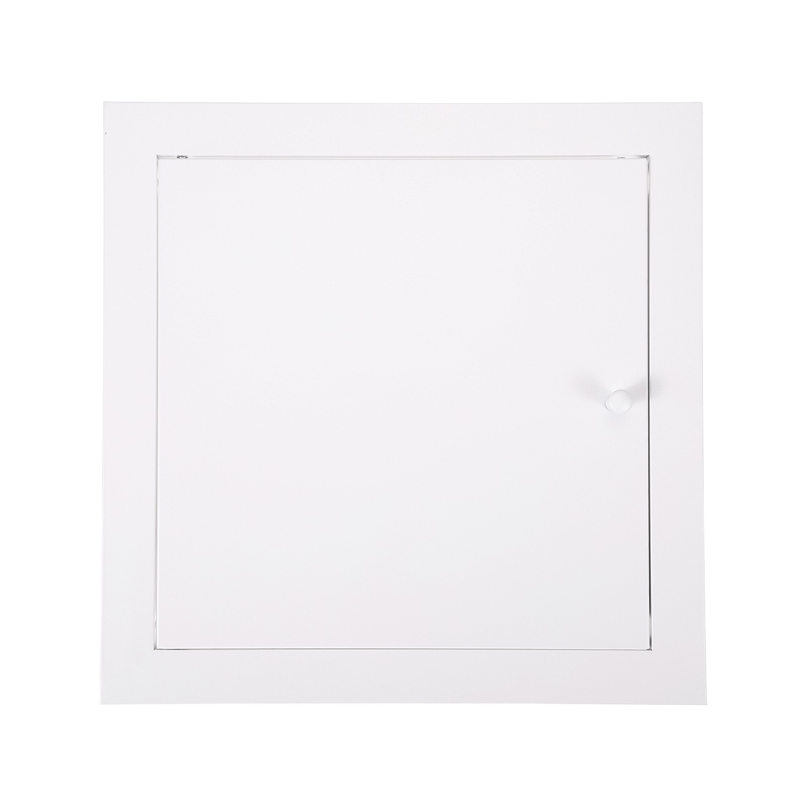 Access Panel (12"x12") Aluminum Plumbing Access Door Lock-in Installation, White