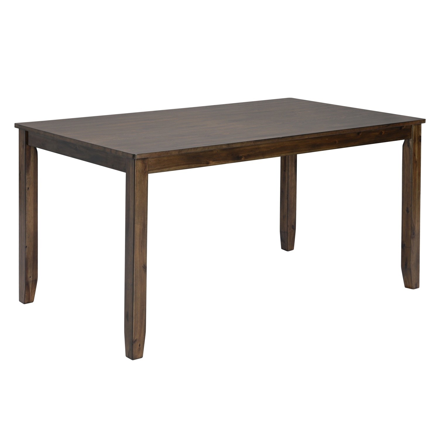 6 Piece Kitchen Dining Set Kitchen Table Wood Dining Table with 4 Chairs & Bench