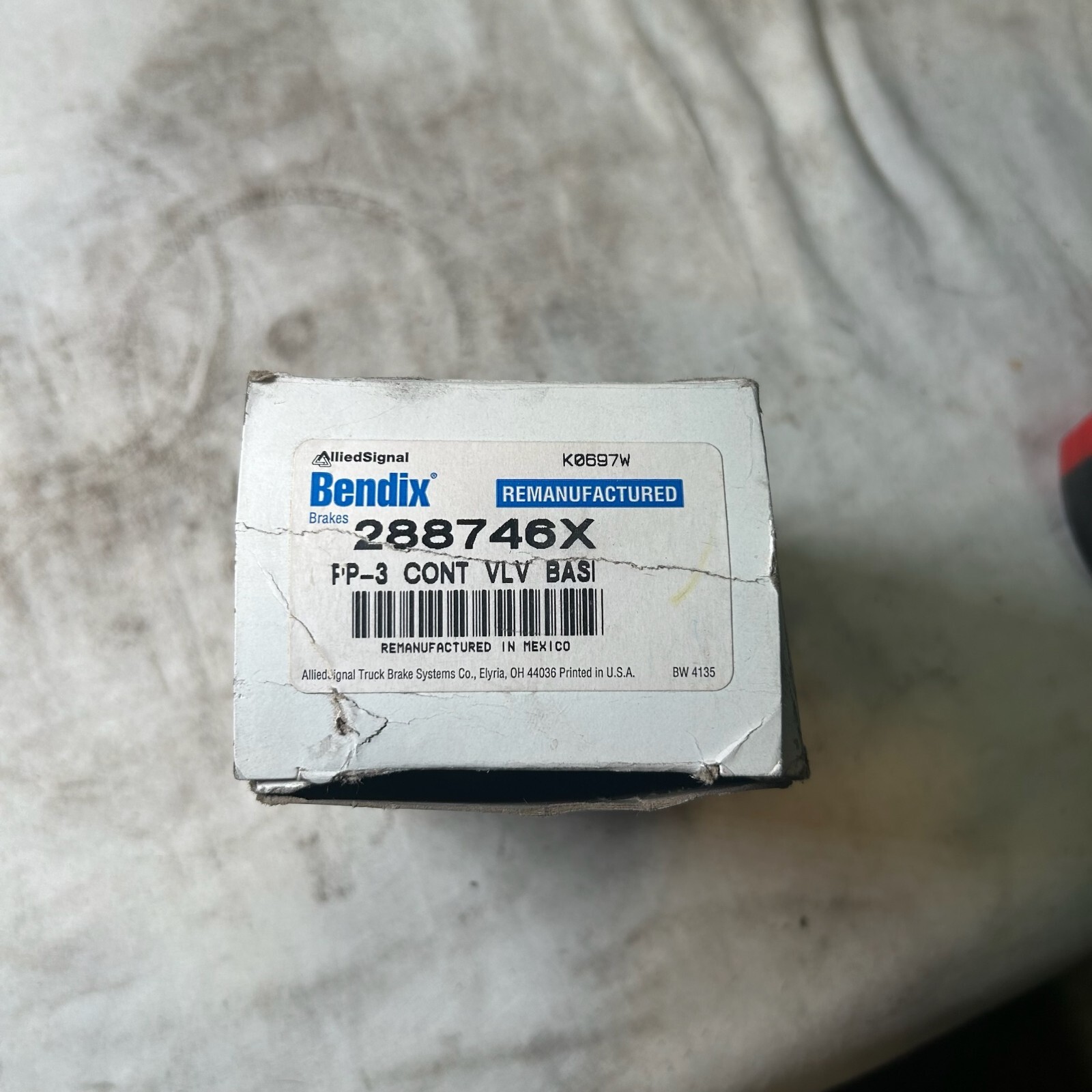 Bendix 288746X Hand Controlled PP-7 Trailer Push Pull Remanufactured