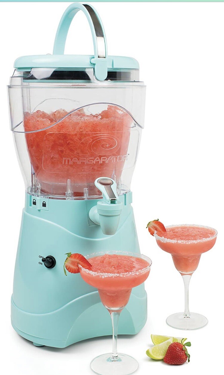 Nostalgia 128-Ounce Margarita Maker & Slushie Machine, Makes One Gallon Frozen