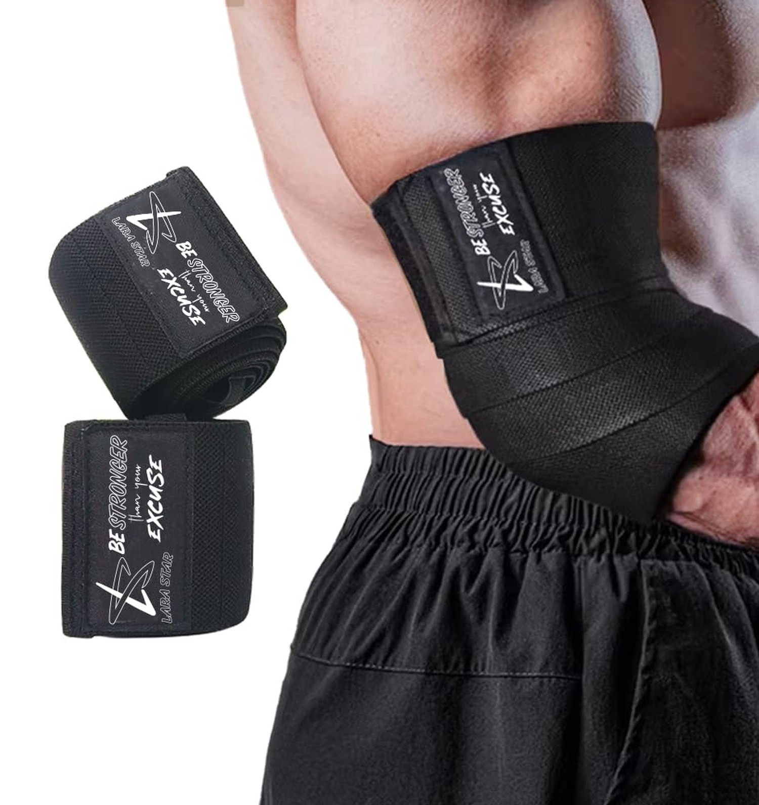 Elbow Wraps for Weightlifting, Bench Press, Cross Training & Powerlifting for...