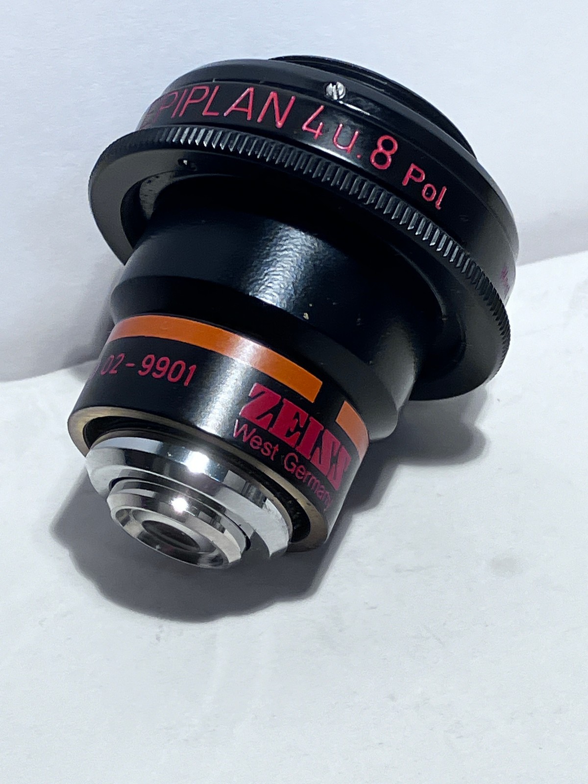 Zeiss INKO Epiplan 8X Reflected Light Microscope Objective 462002-9901