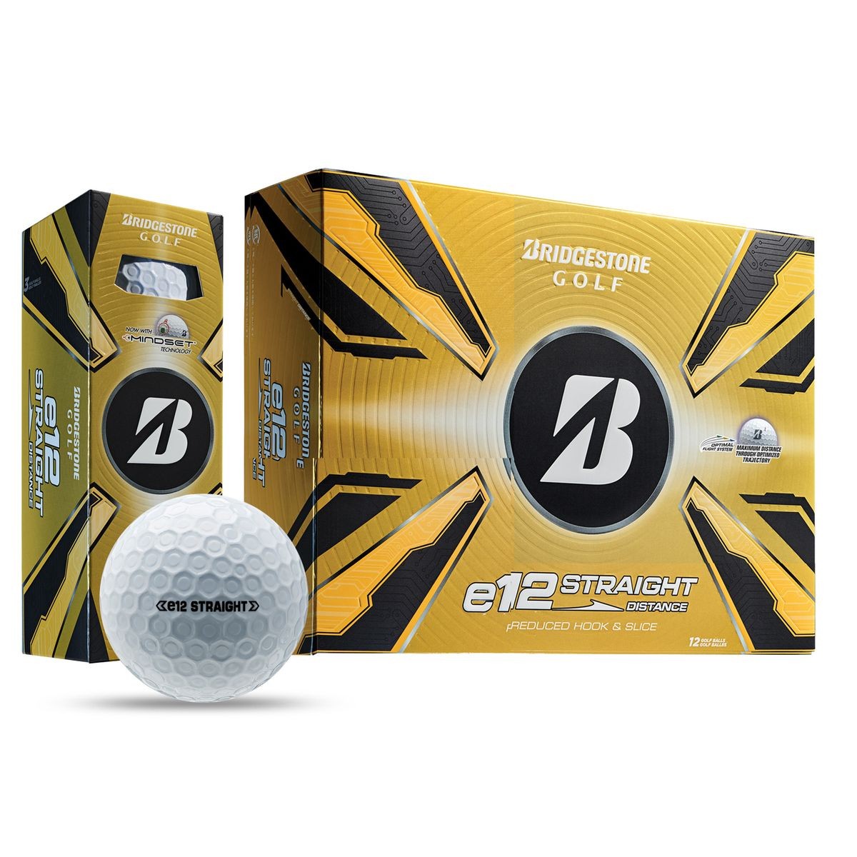 3 Dozen NEW BRIDGESTONE e12 STRAIGHT Golf Balls!