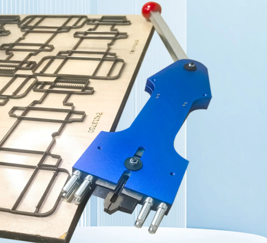 Manual Die-cutting Blade Rule Puller and One Extra Pointed Nose Jaw