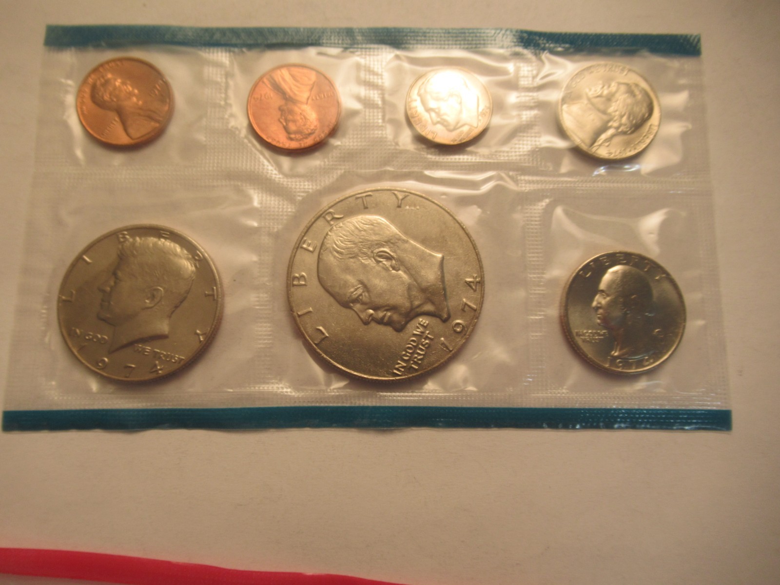 1974 US Mint Uncirculated Set, US Mint Packaging