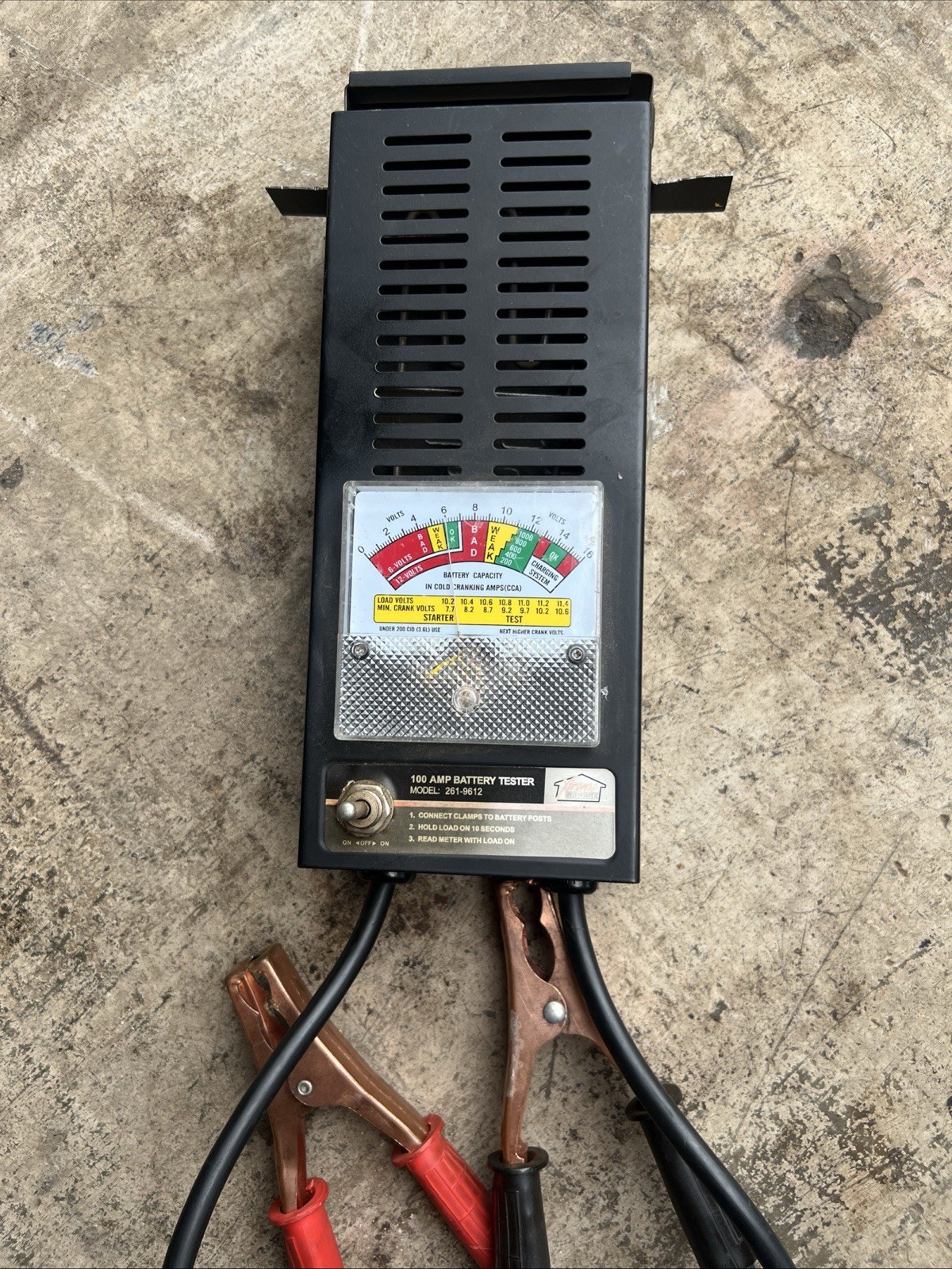 12V 100A Battery Load Tester & Voltage  Works As It Should