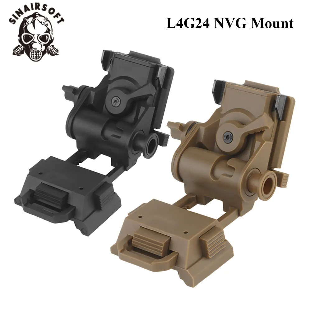 Tactical L4G24 NVG Helmet Mount Adapter Night Vision Goggle Bracket Holder Gpnvg