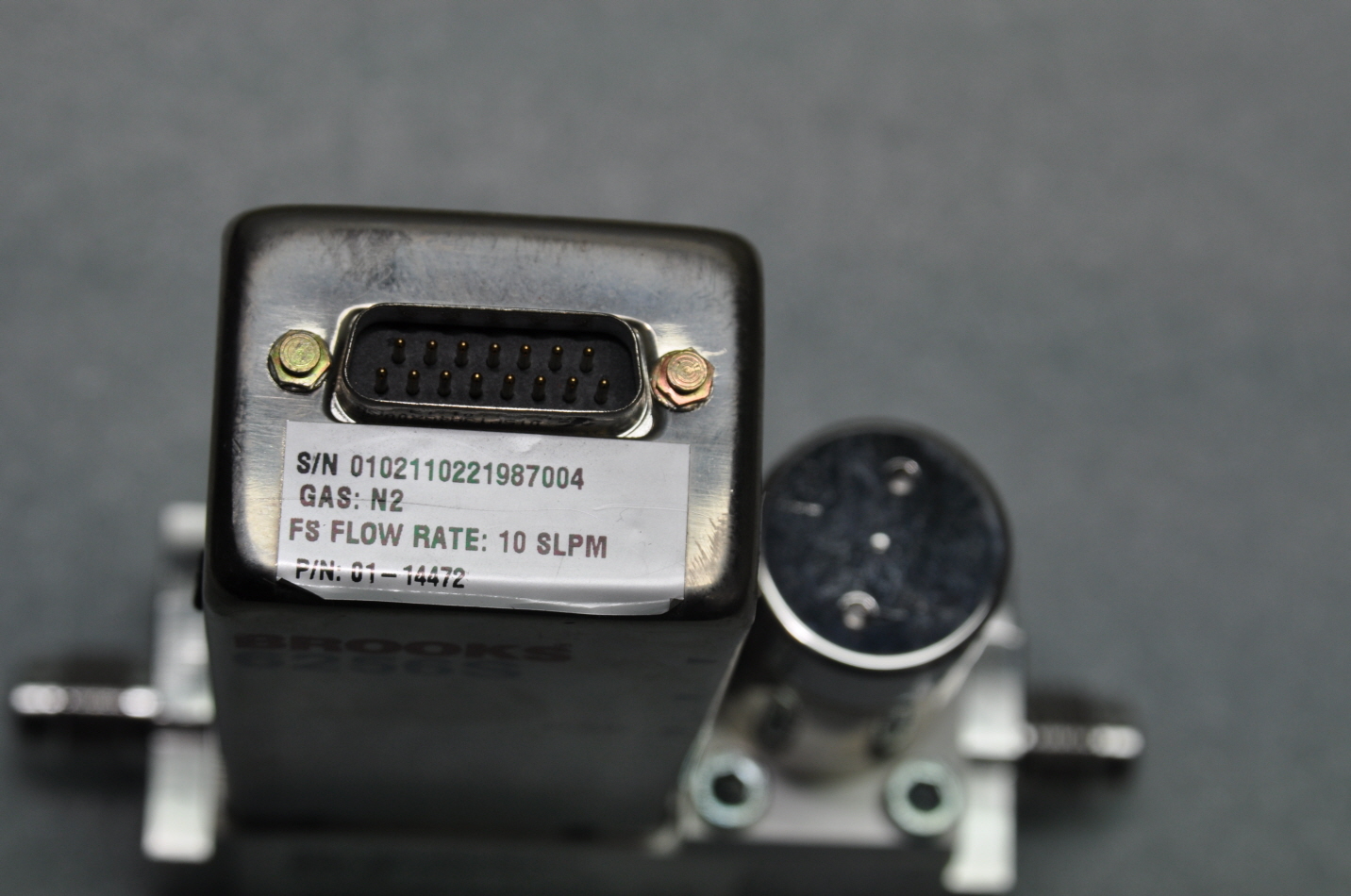 Brooks 6256SCZVCLA SMART Mass Flow Controller N2 10 SLPM