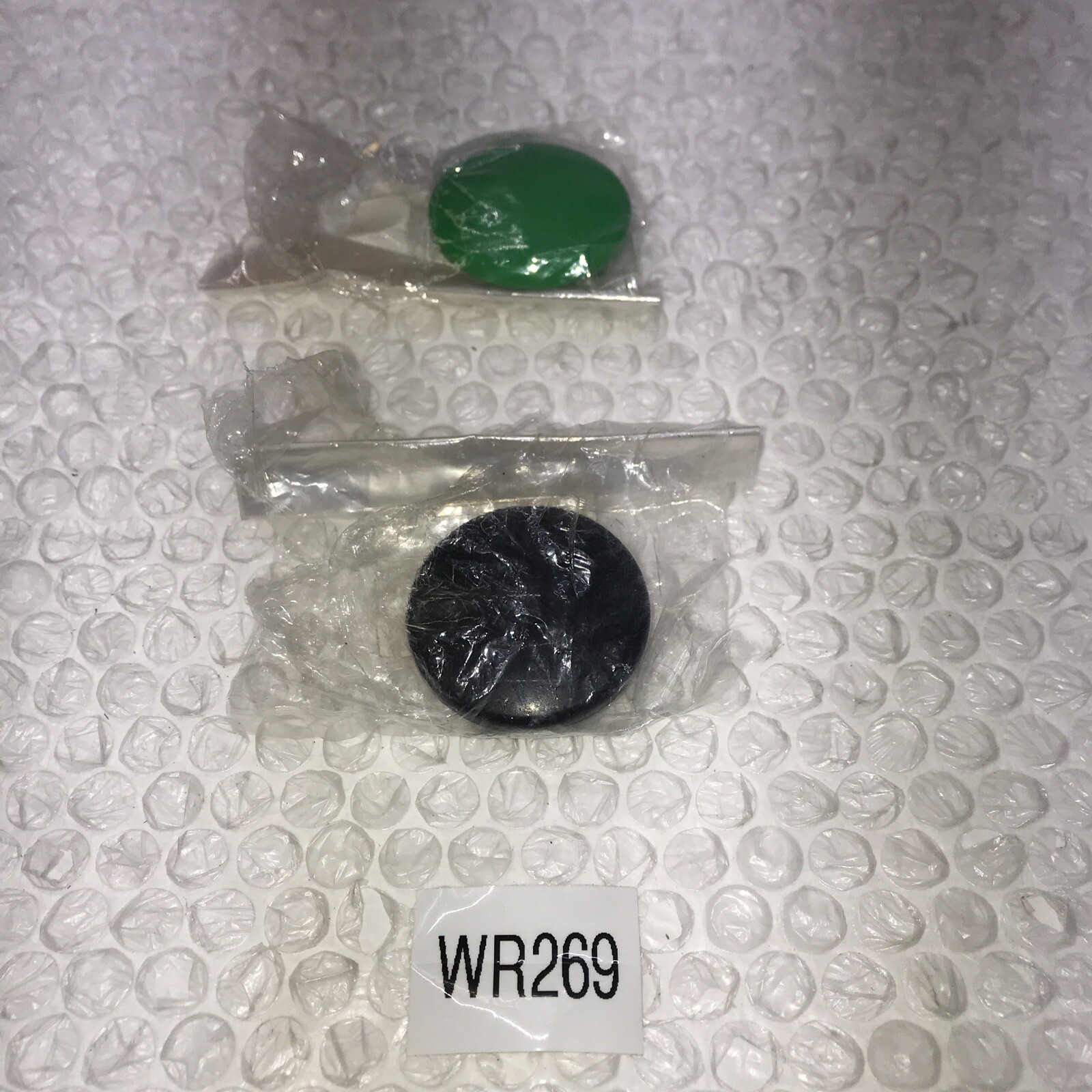 ** NEW ABN3BN-GPN02 1-GREEN …. 1 -BLACK BUTTON FAST SHIPPING #