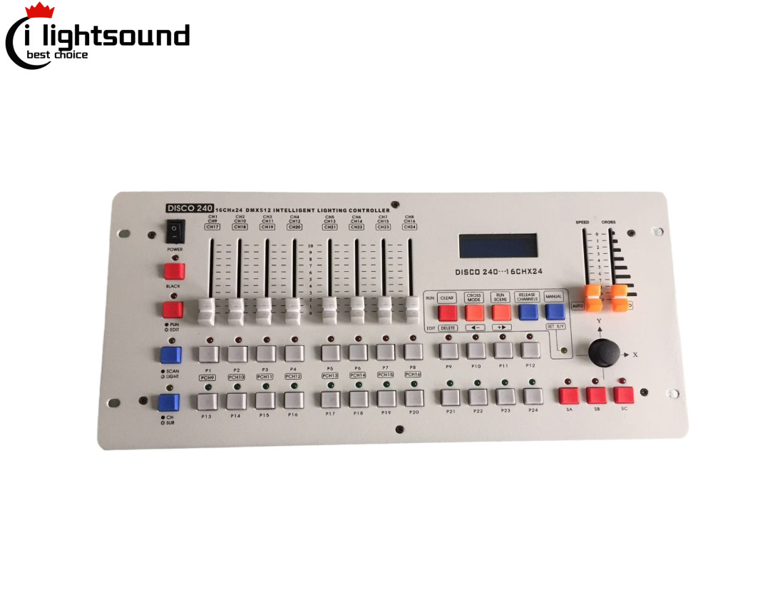 240CH Stage Light DMX Controller 512 DMX console lighting controller Disco Party