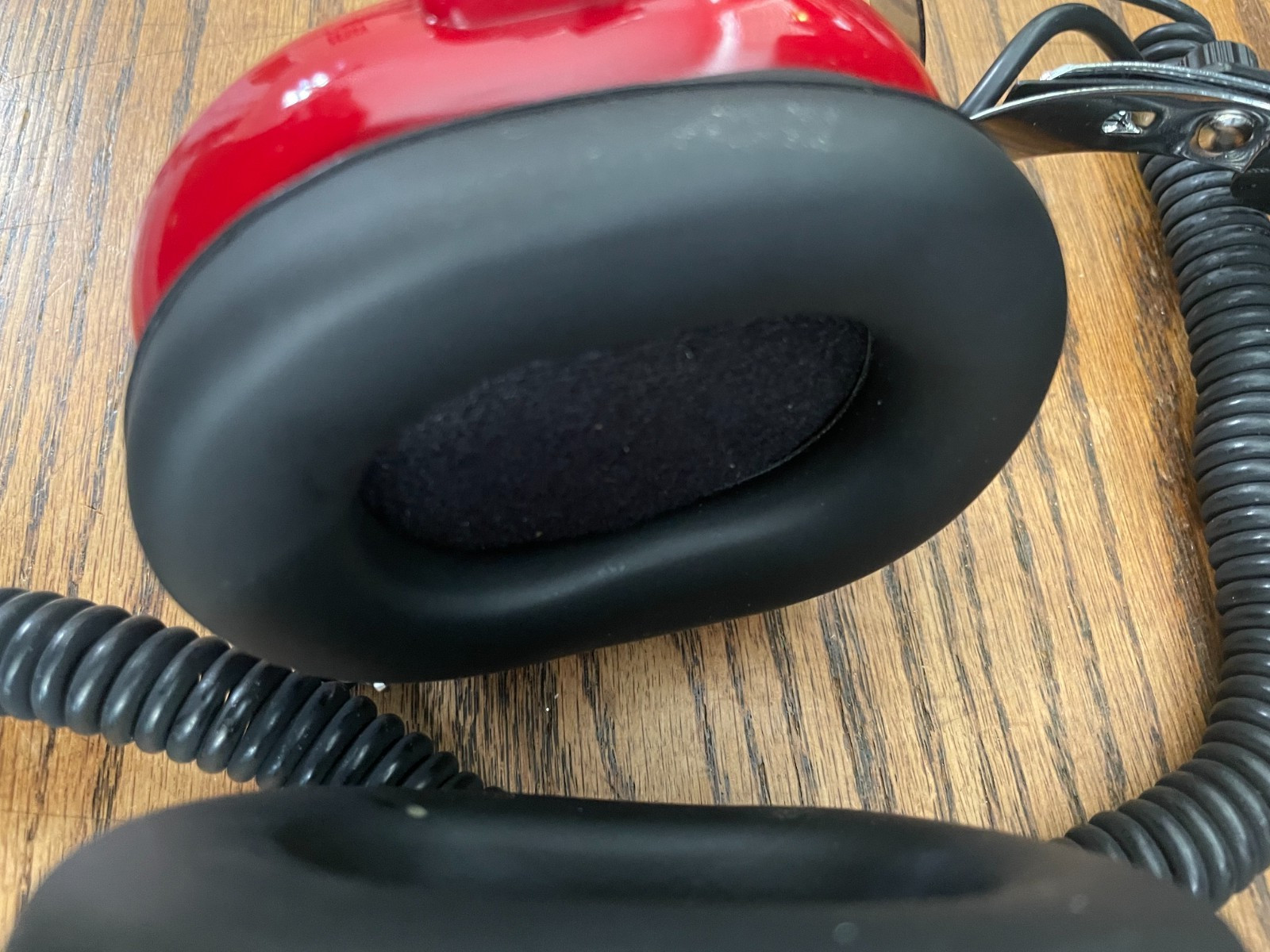 Racing Electronics RE-48 Communication Headset NASCAR w/Volume Control -- works!