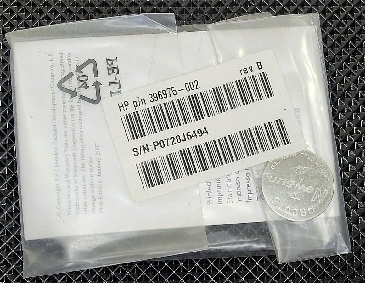 NIP HP Computer Remote Control for Pavilion Laptops 396975-002 New w/ Battery