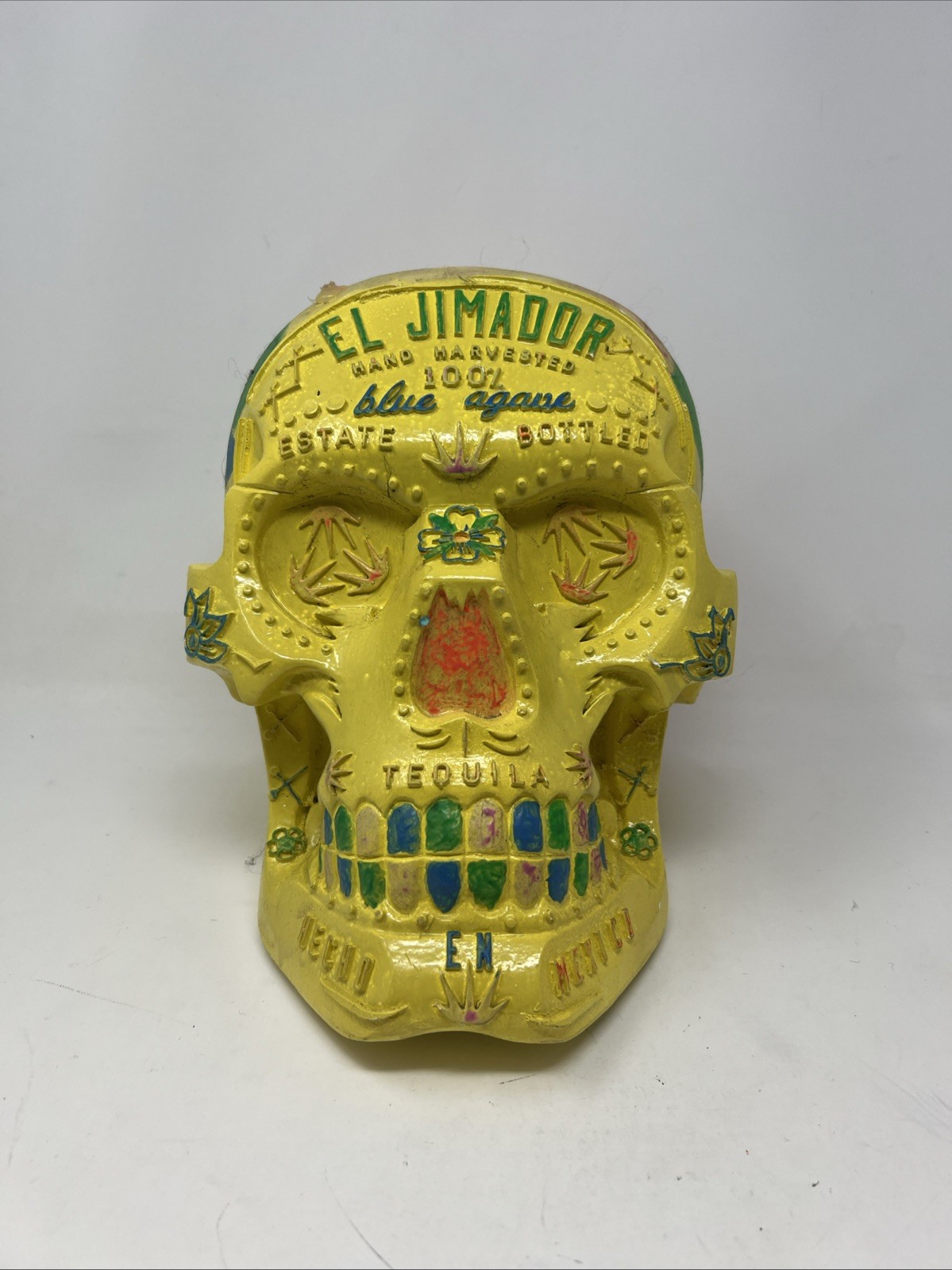 Large El Jimador Day Of The Dead Skull