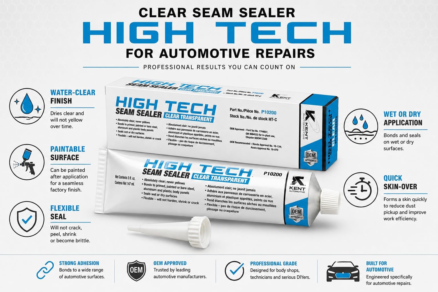 High-Tech Seam Sealer Clear P10200-5 fl.oz