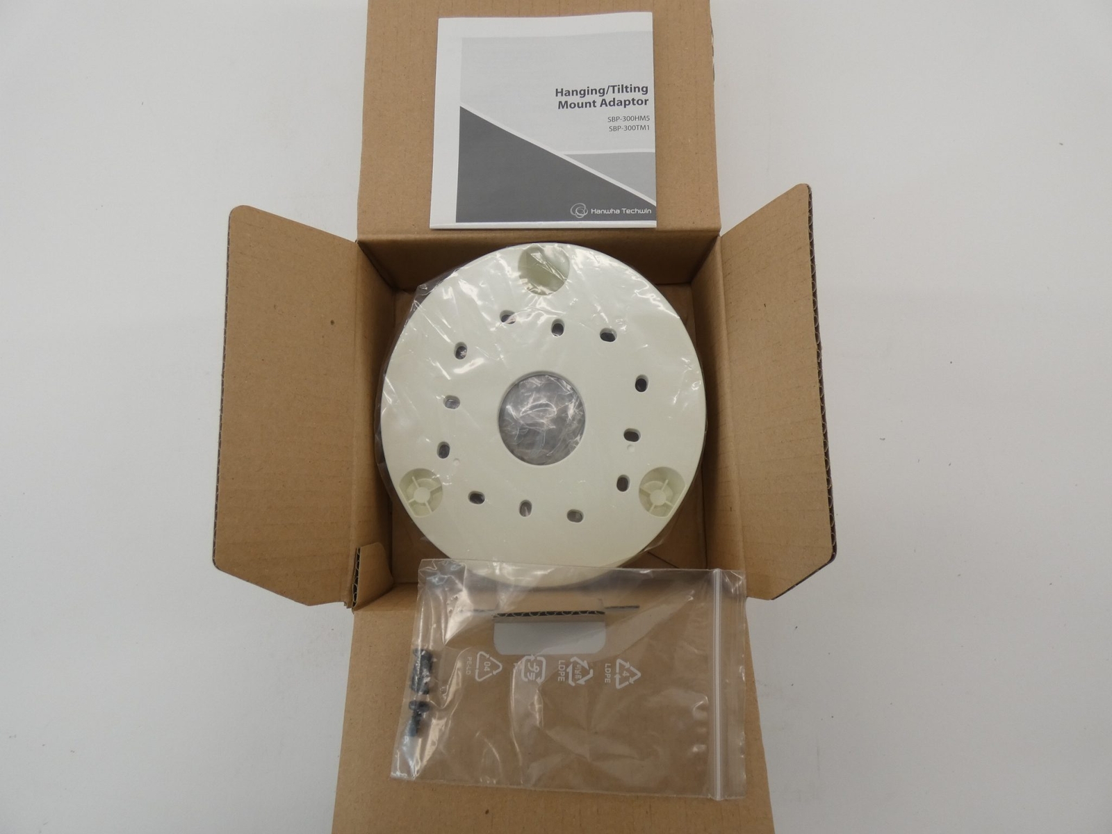 Hanwha Techwin SBP-300TM1 Hanging Tilting Mount Adaptor - NEW Surplus!