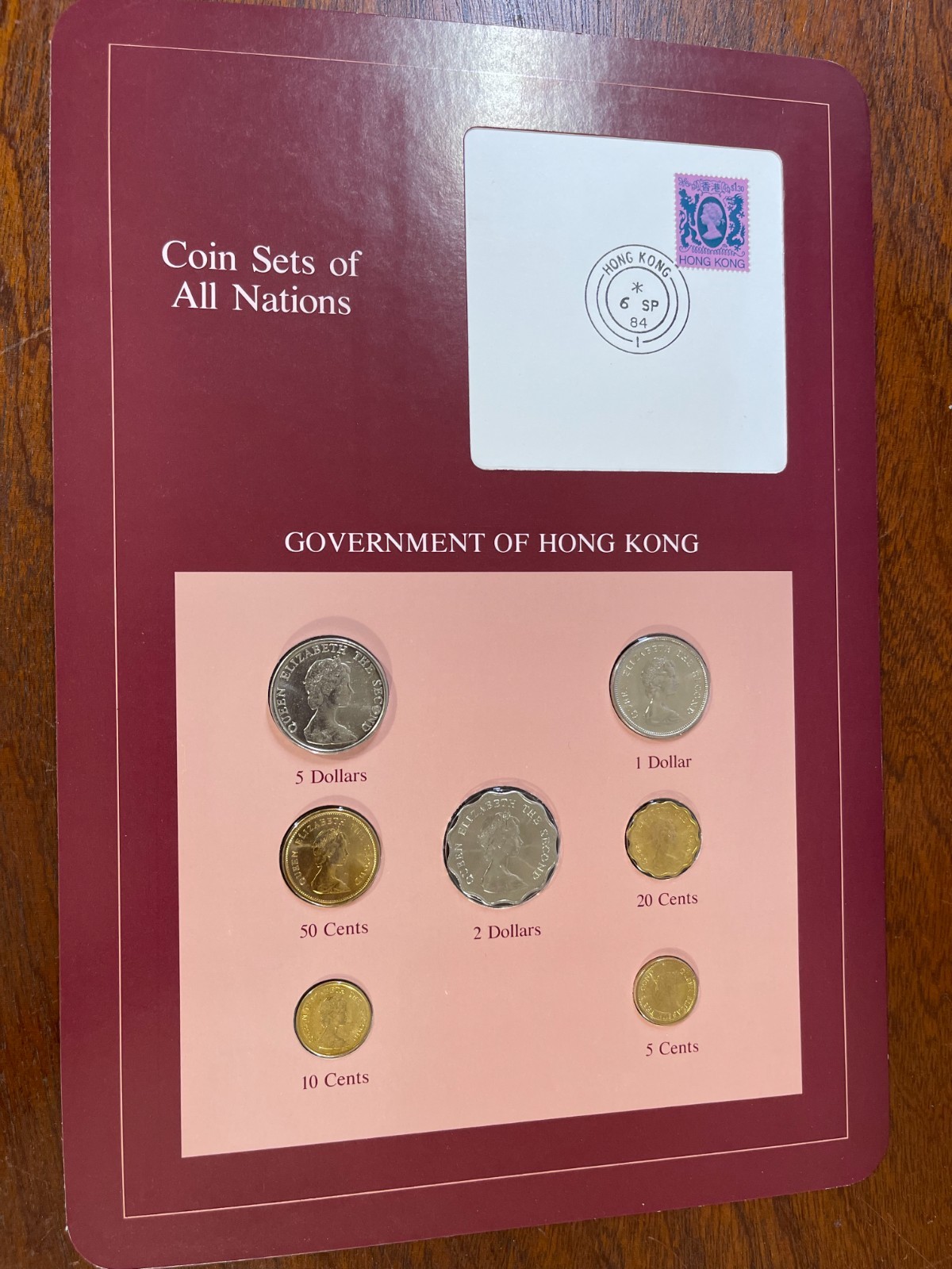 Coins of All Nations Set Hong Kong 7 Coins Set Excellent Condition High Value