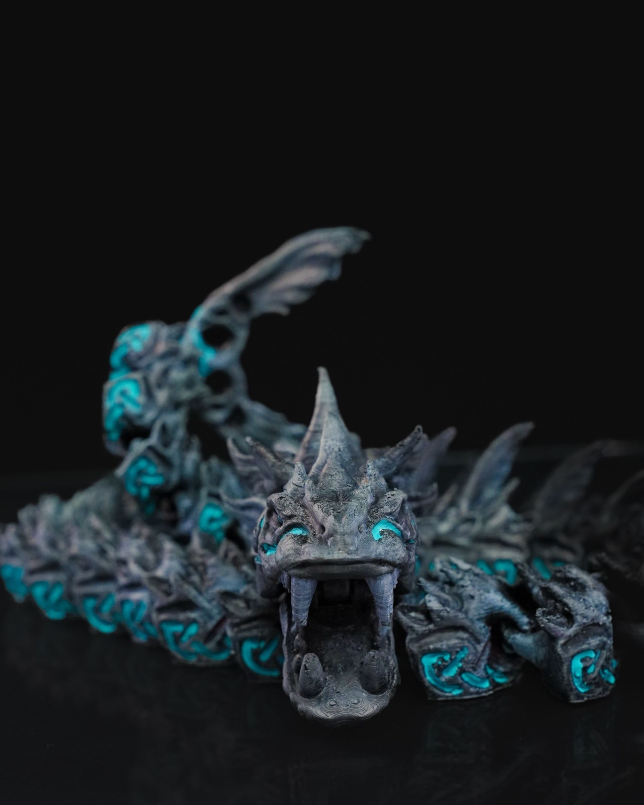 Ouroboros Jörmungandr Sculpture | 28" Norse Mythology Serpent