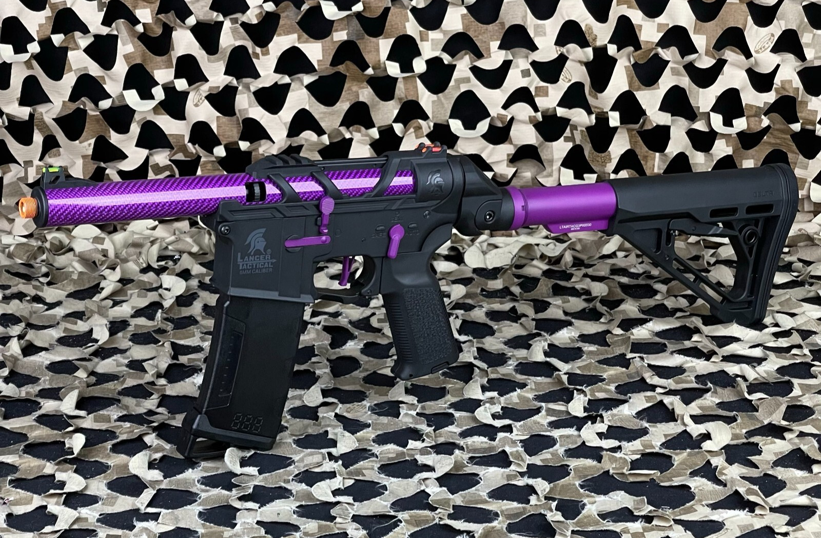 NEW Lancer Tactical AirTac Customs Gen 3 Airsoft Gun - Purple (LT-AIRTAC-G3-P)