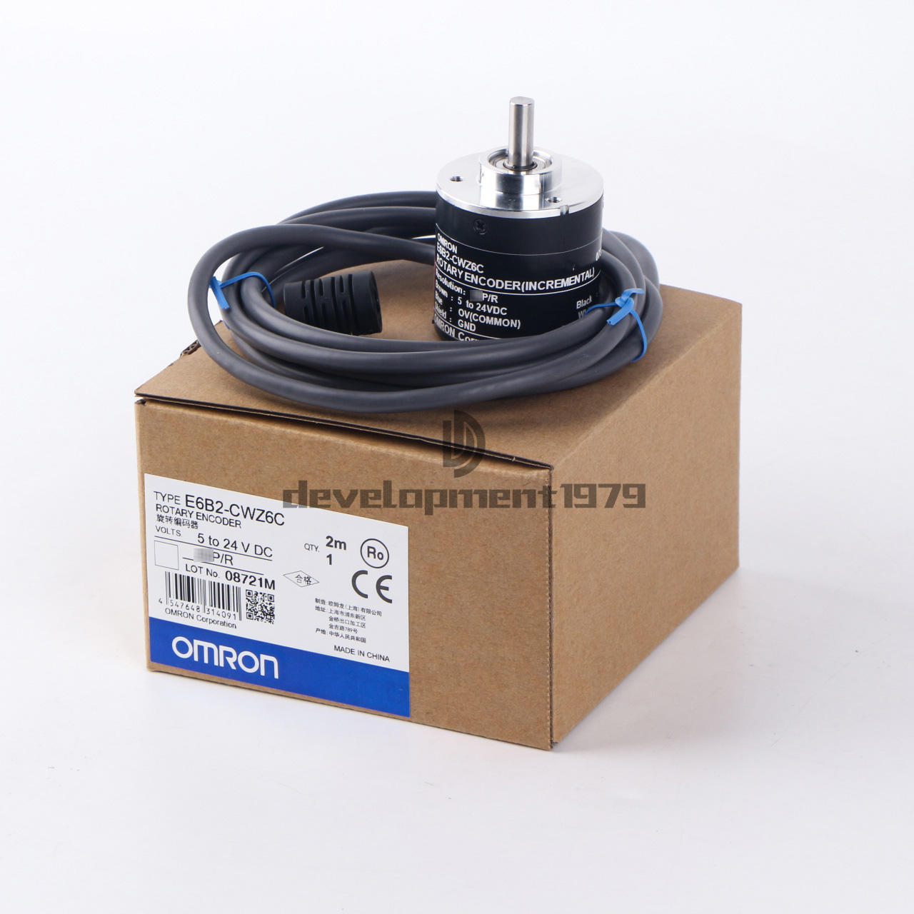 1PCS OMRON Rotary Encoder E6B2-CWZ6C Rotary switch 30P/R E6B2 CWZ6C New