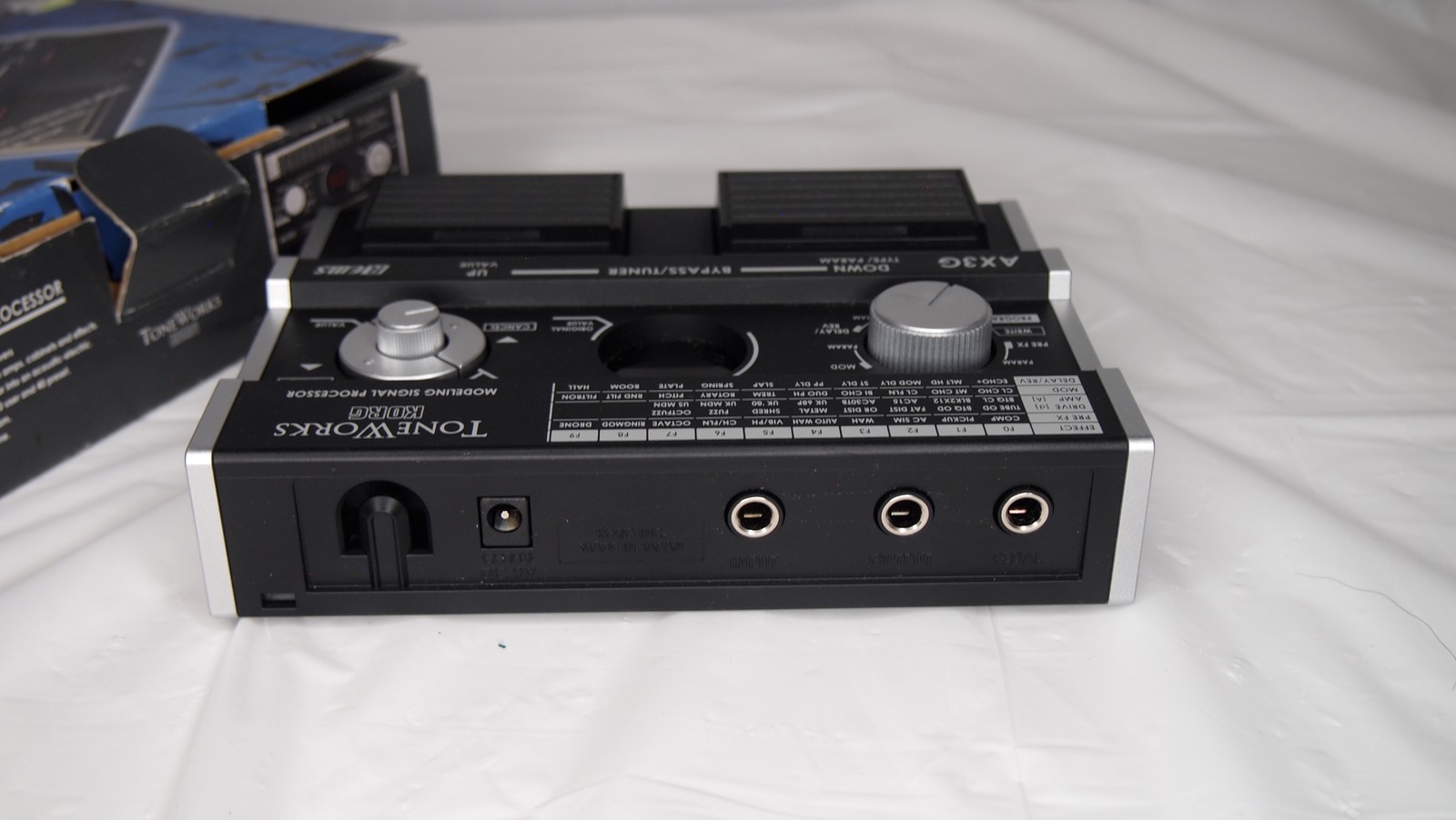 Korg ToneWorks AX3G Modelling Signal Processor Multi-Effects Pedal for Guitar