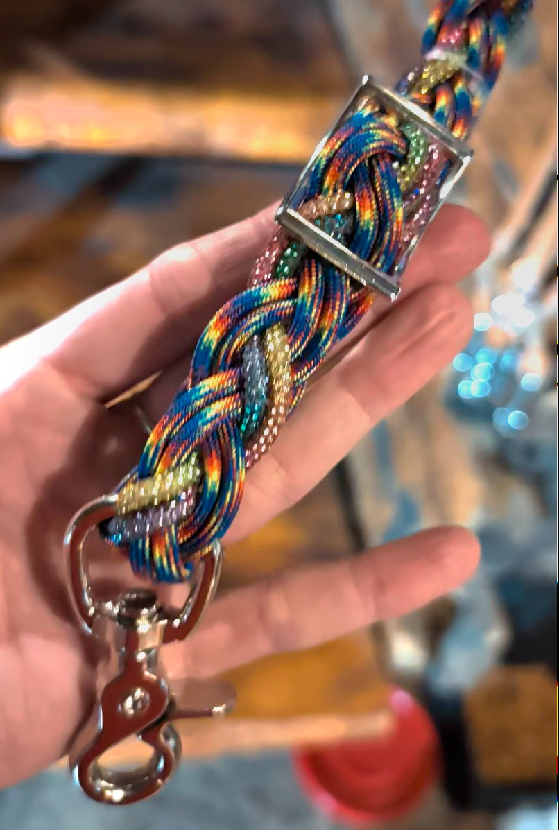 Paracord Bling Barrel Trail Reins