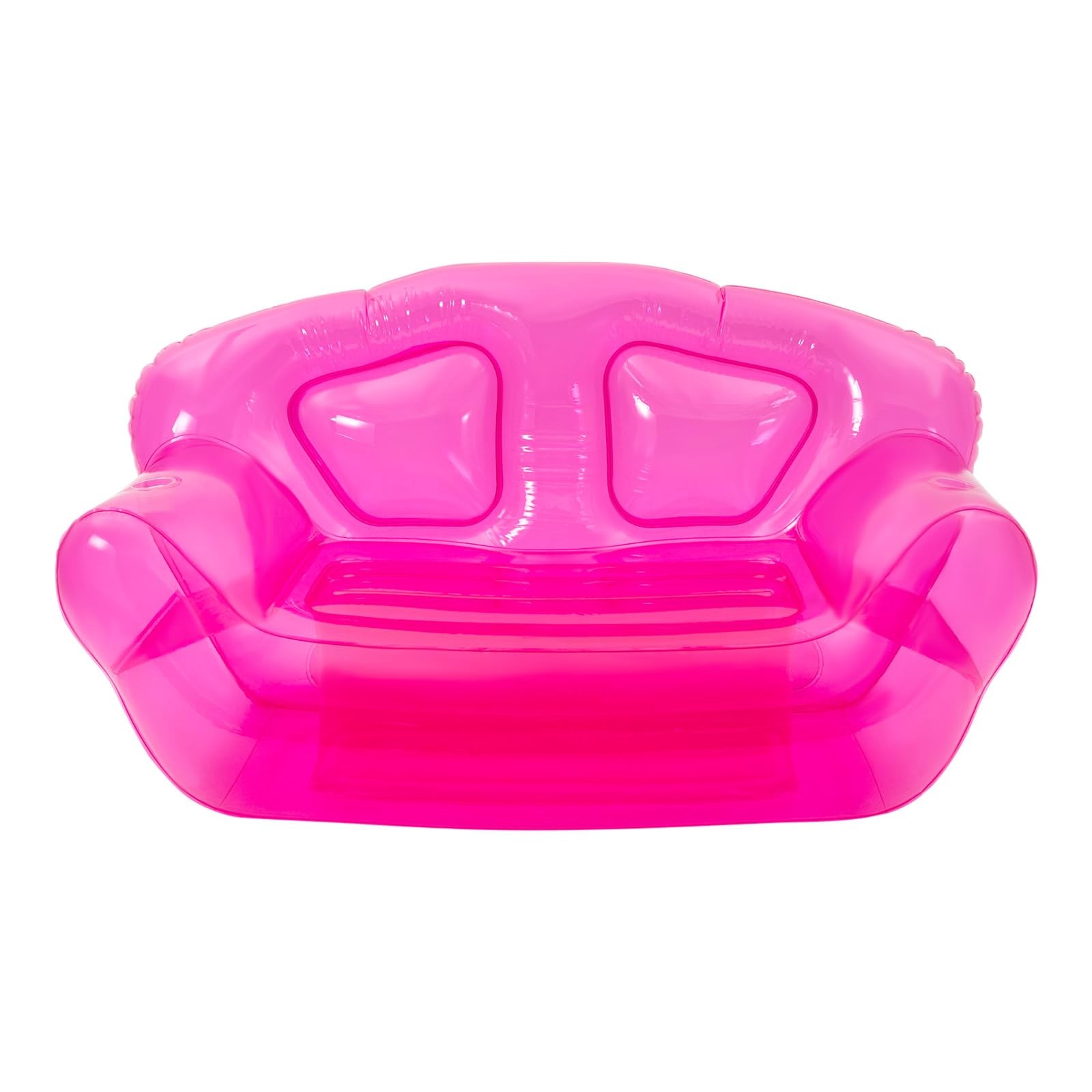 Inflatable Sofa PVC Bolw Up Couch Seat Portable 2 Person Chair 180-200kg Load