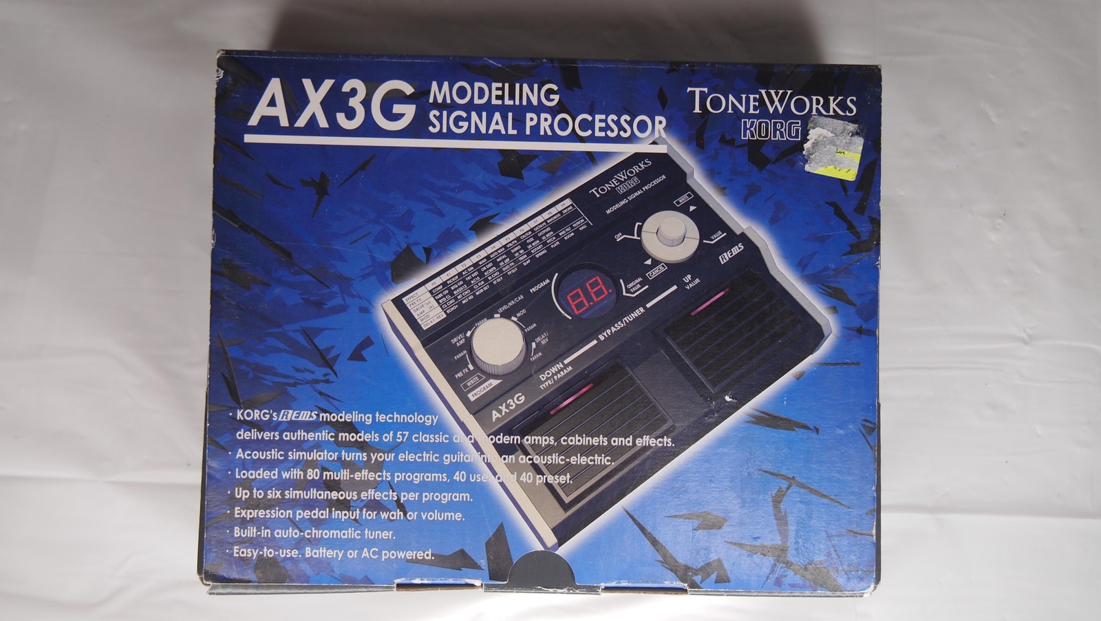 Korg ToneWorks AX3G Modelling Signal Processor Multi-Effects Pedal for Guitar