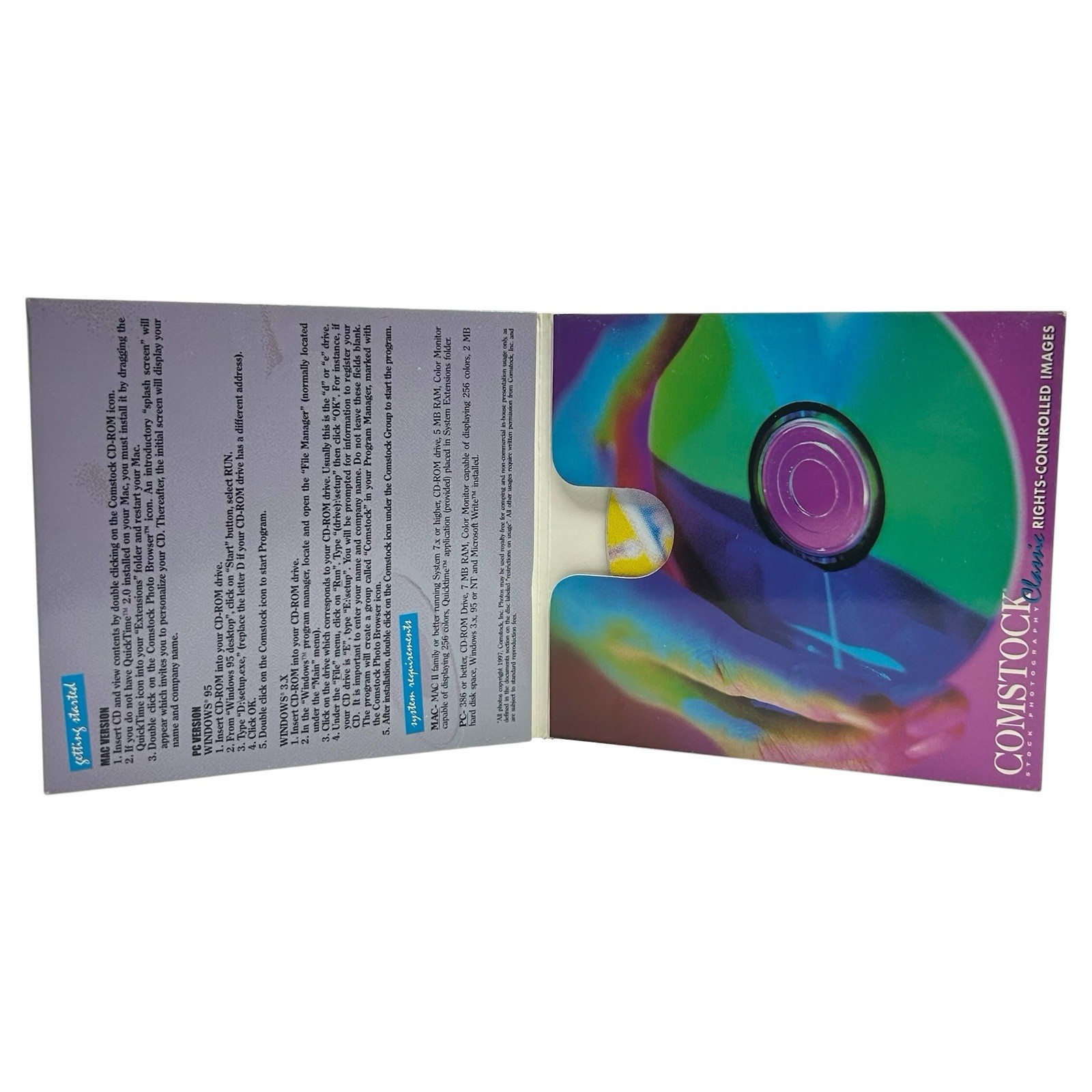 Comstock Stock Photography Classic Eleventh Edition Mac & Windows Comping CD-ROM