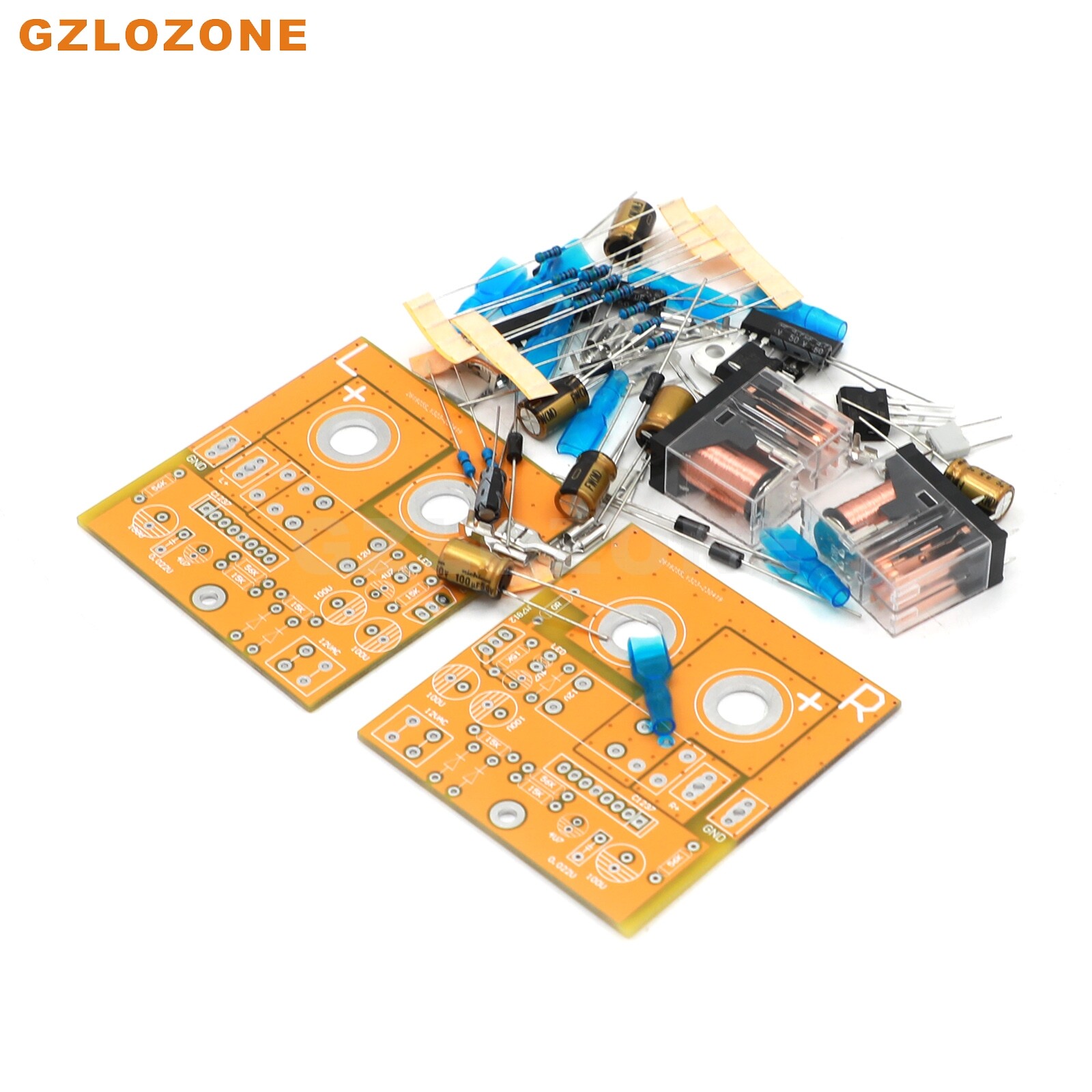One pair split type UPC1237 Speaker protection KIT for amplifier DIY (B6-2)