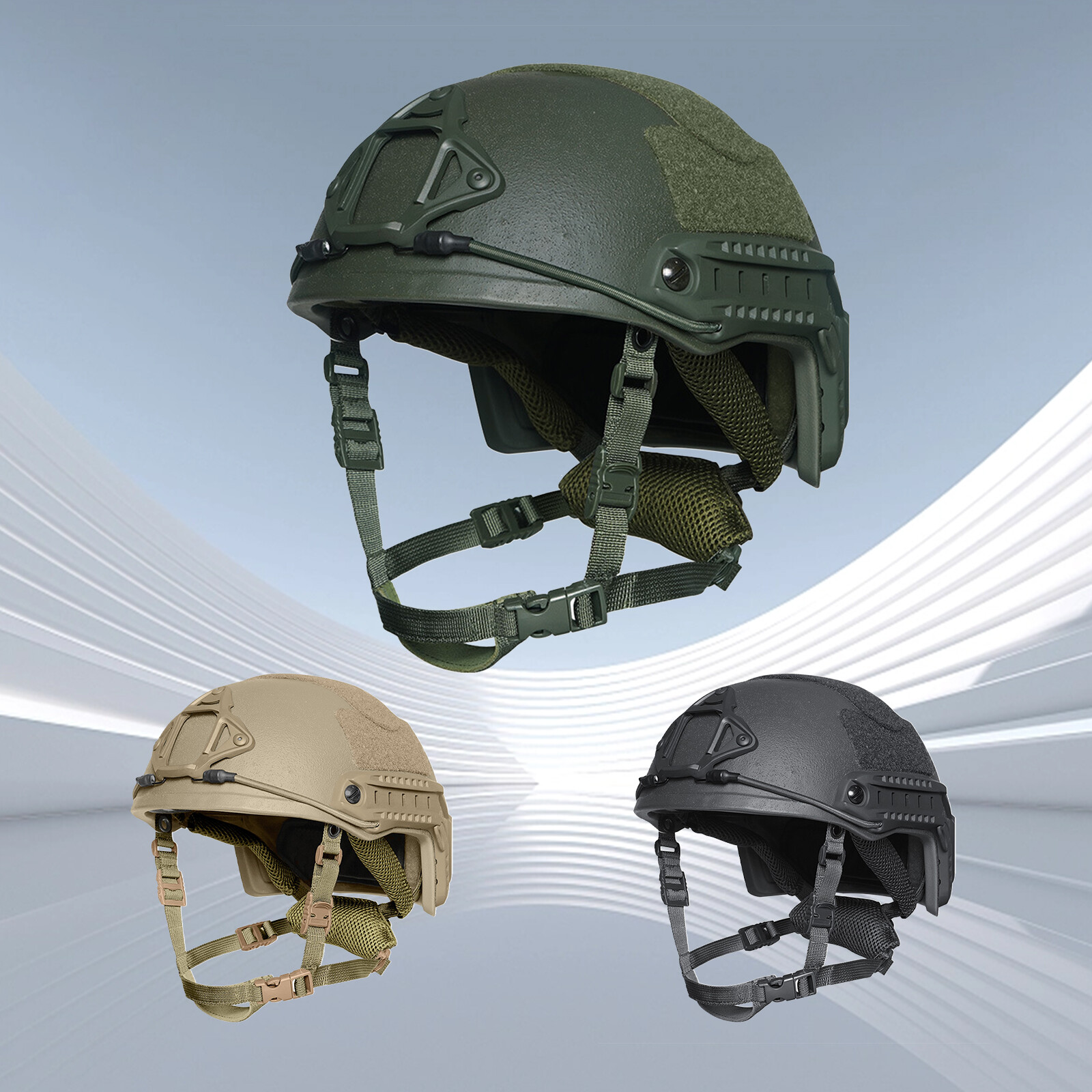 New Upgraded HIGH-GRADE FRP Fast Protective Helmet For Adult