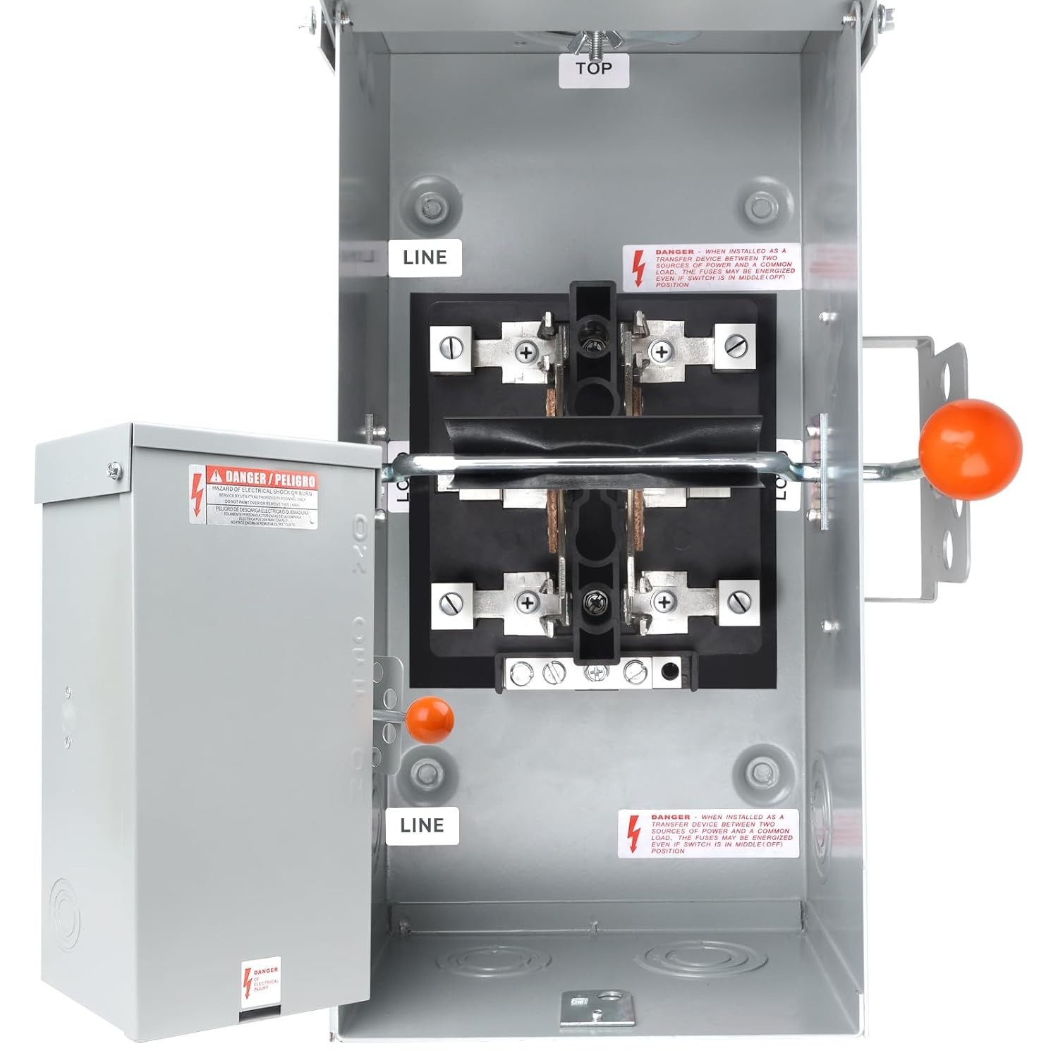 Manual Transfer Switch 100 Amp NEMA 4X, Generator Transfer Switch for Home Ge