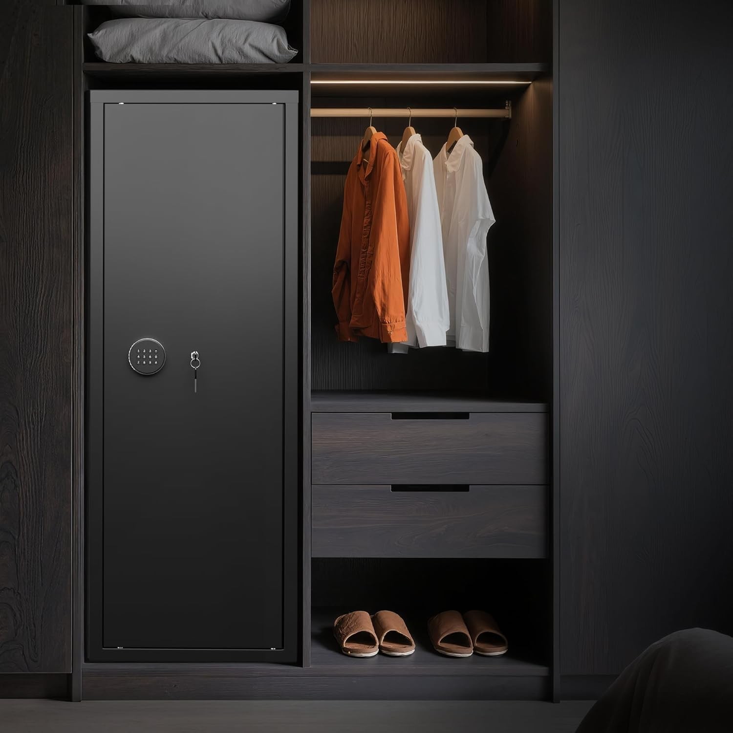 12-15 Gun Safe for Rifles,Fireproof Gun Safe for Rifles and Pistols,Rifle Safes