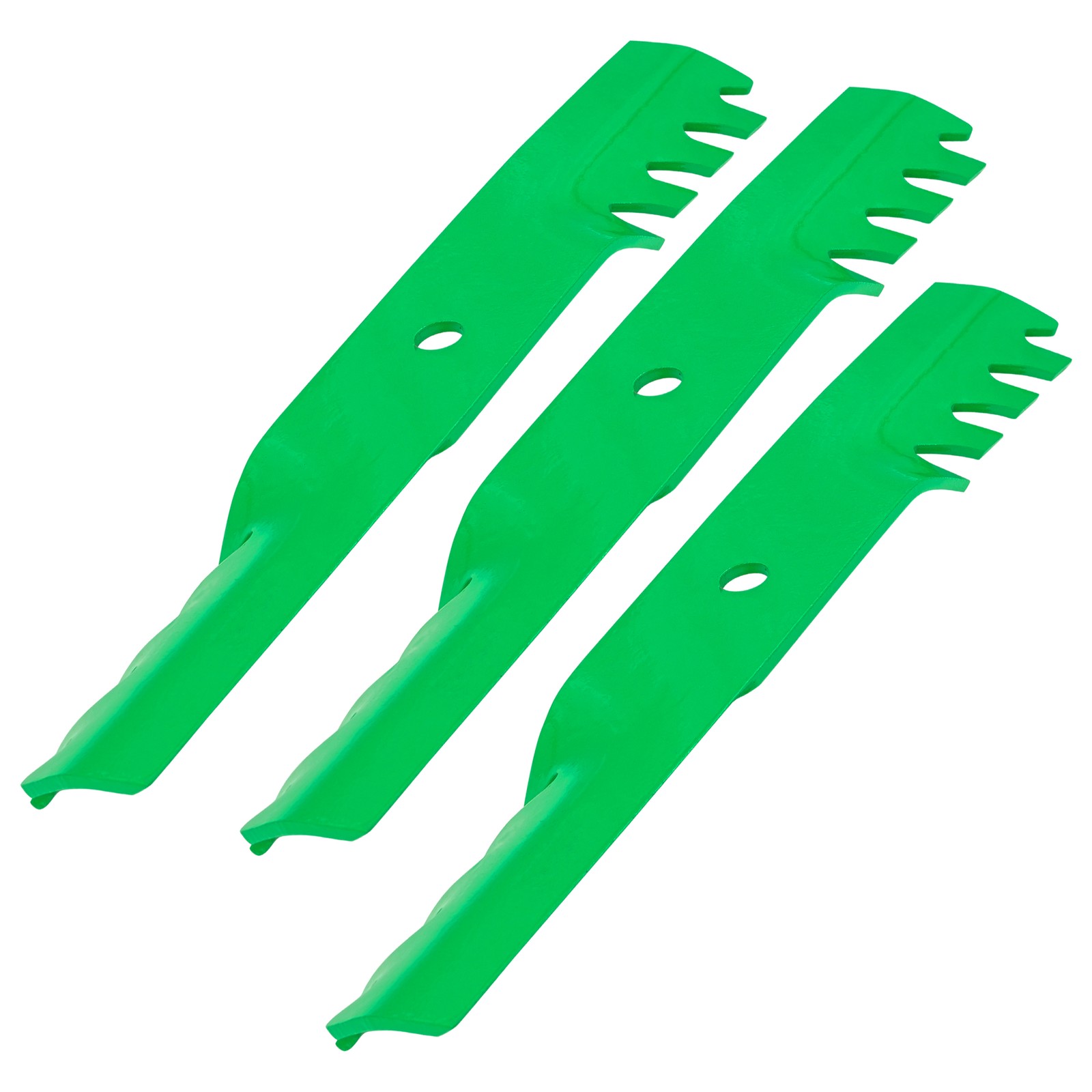 48" Deck Gator Toothed Blades For Bobcat CRZ XRZ Fastcat Pro ( 16 1/4" )