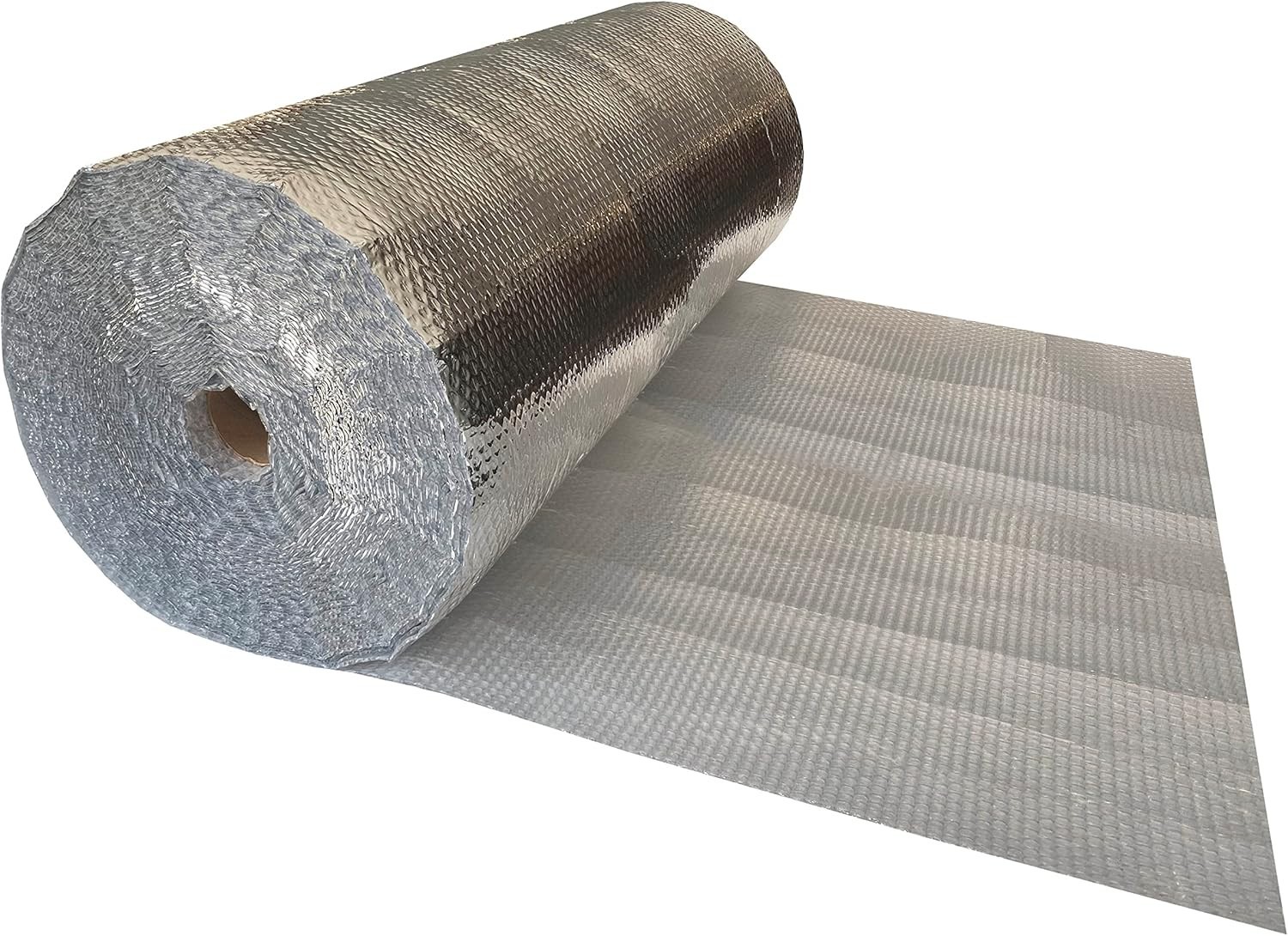 USA Reflective Insulation Bubble Roll, 48" Width x 125' Length, Bubble Pack