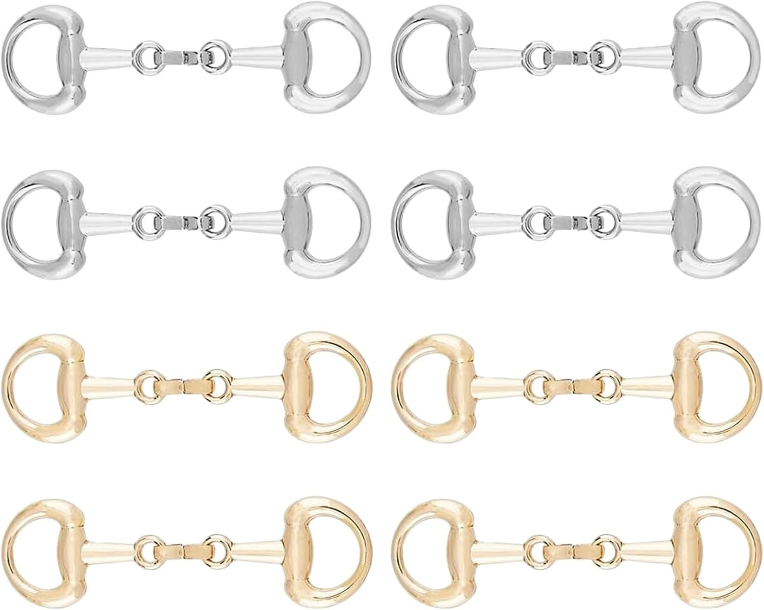 Alloy D Ring Snaffle Bit Buckles for DIY