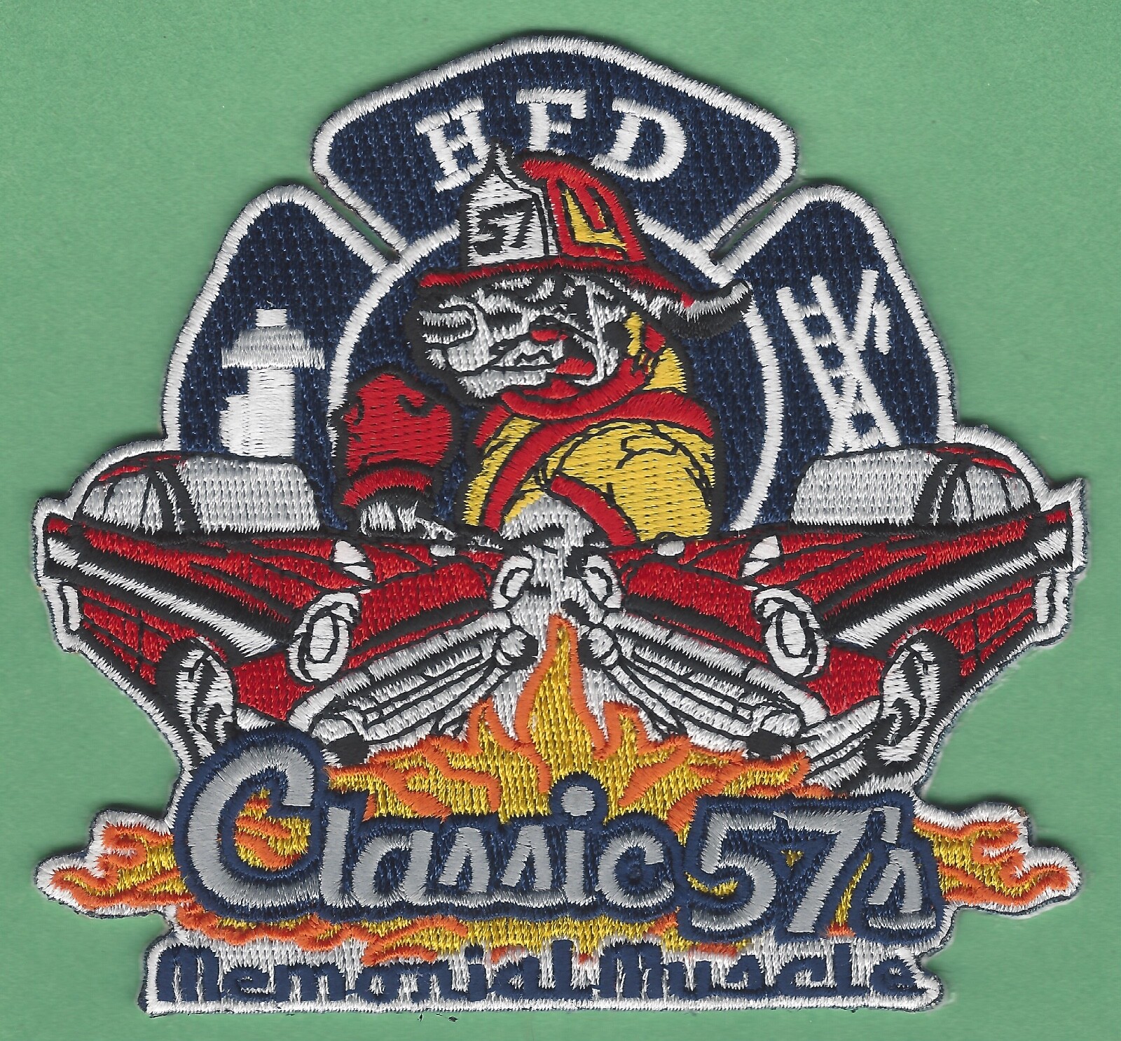 HOUSTON TEXAS FIRE STATION 57 COMPANY PATCH CLASSIC