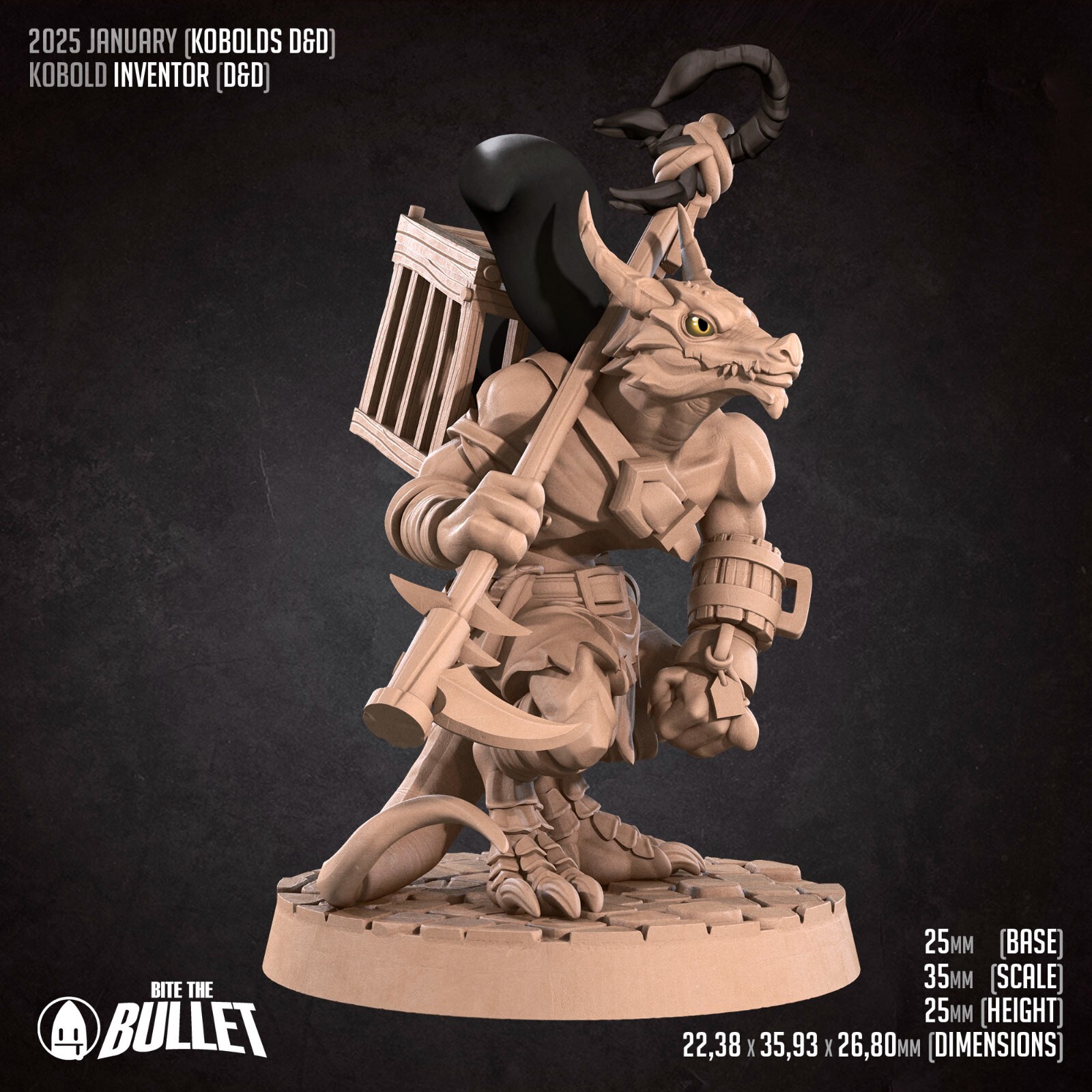 Kobold Inventor Mechanic Engineer - Bite the Bullet - Dungeons and Dragons