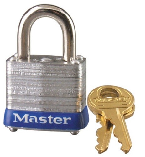 Master Lock 7KA-P216  1-1/8" Laminated Keyed Alike Laminated Padlock