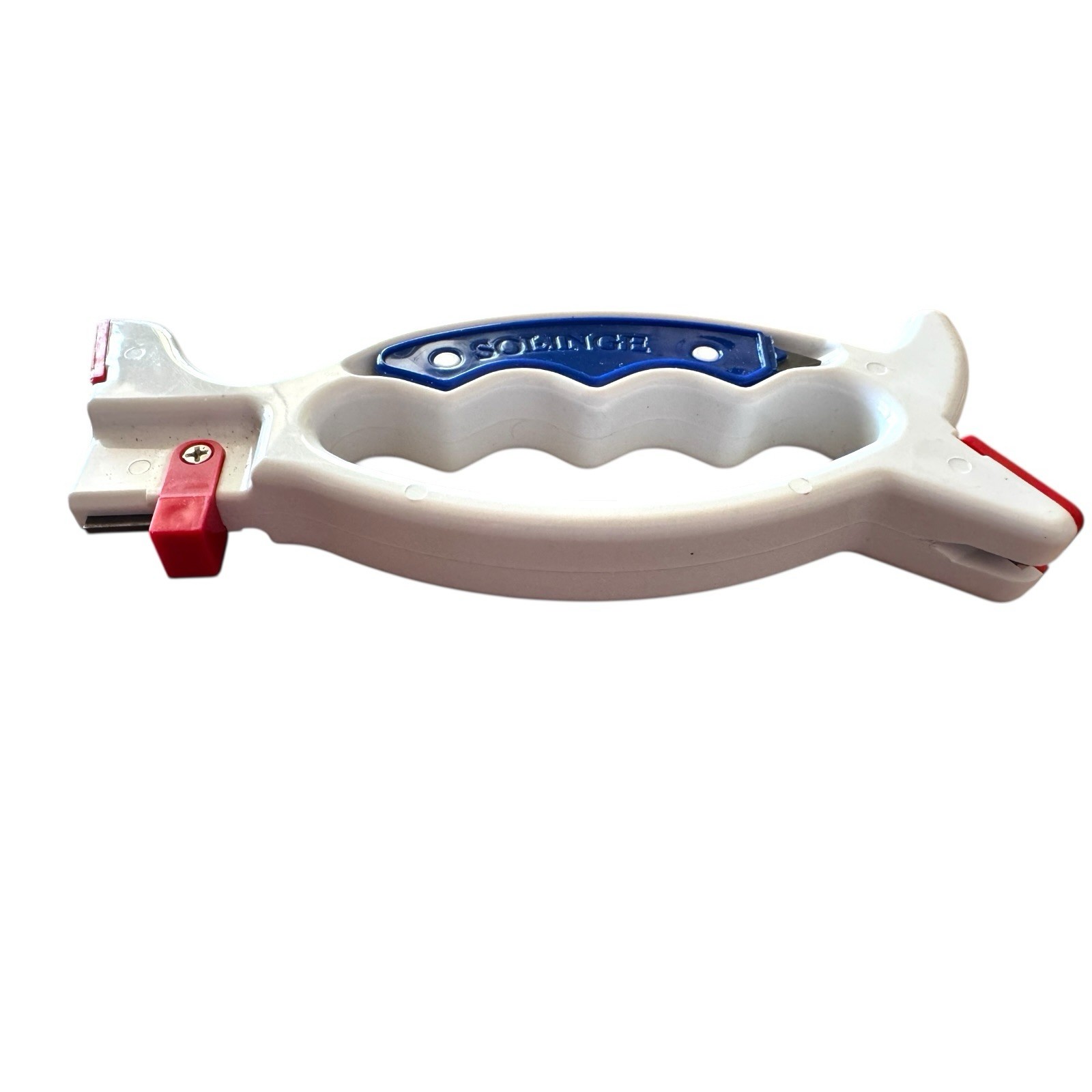 SOL INGE Multi Blade Knife & Tool Sharpener White & Blue