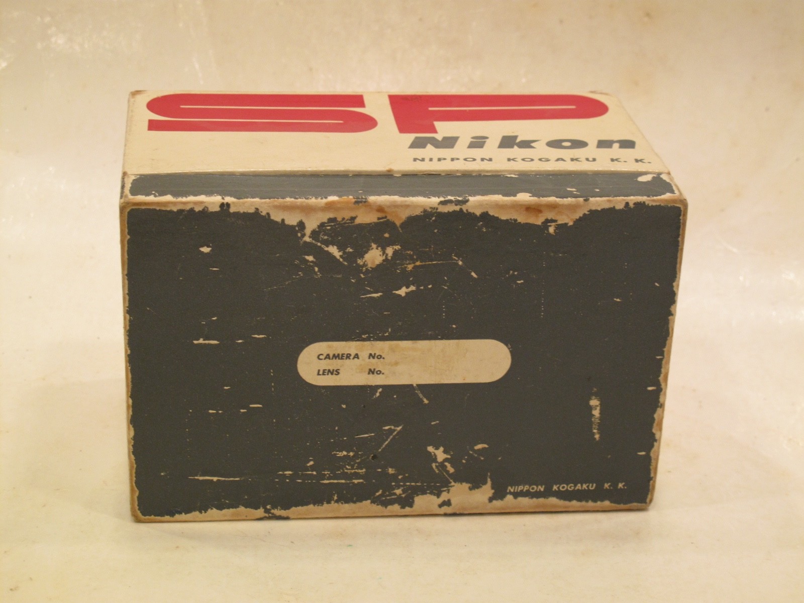 Nikon rangefinder SP camera BOX ONLY, US SELLER "LQQK"