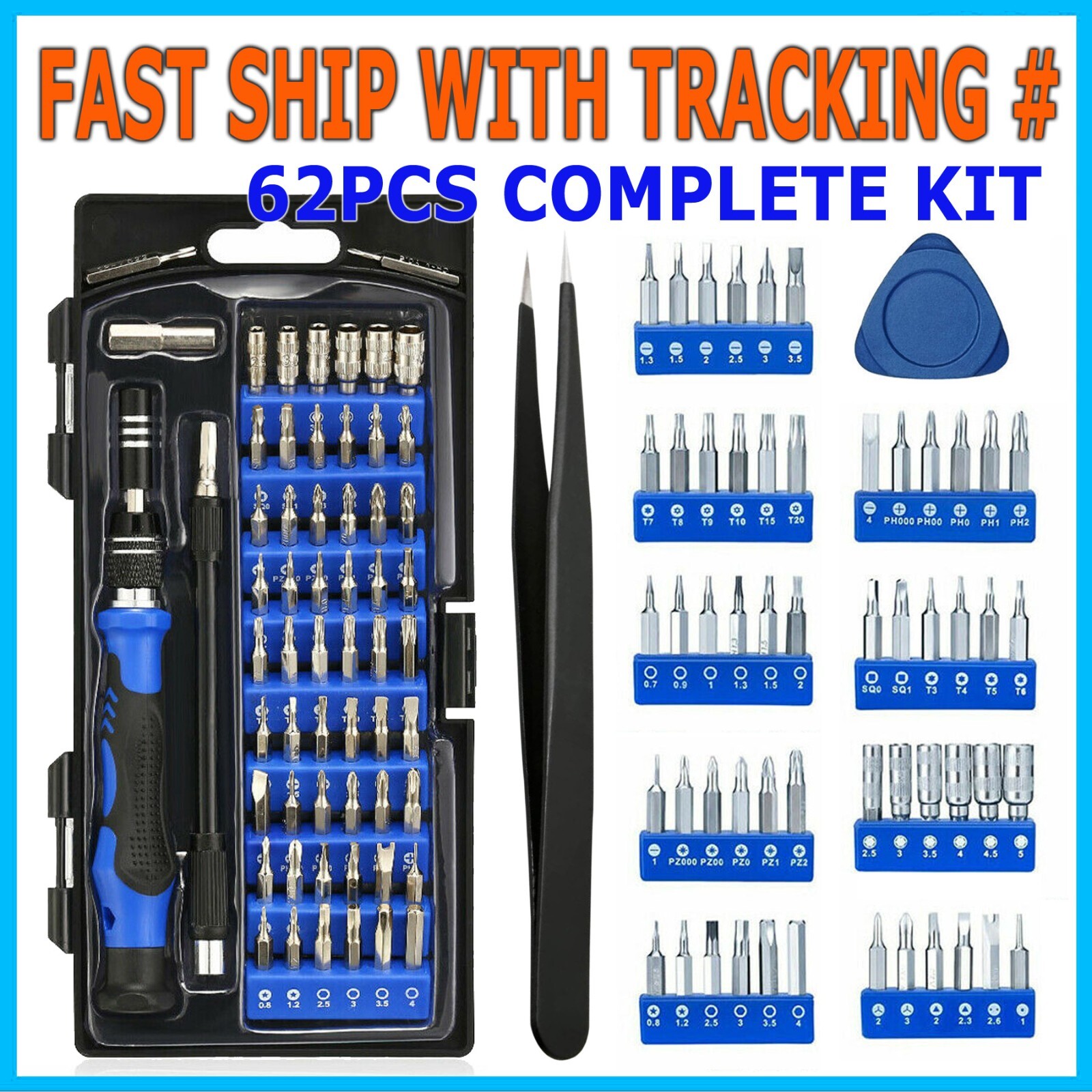 Cell Phone Tablet Repair Opening Tool Kit Set Pry Screwdriver For Iphone Samsung