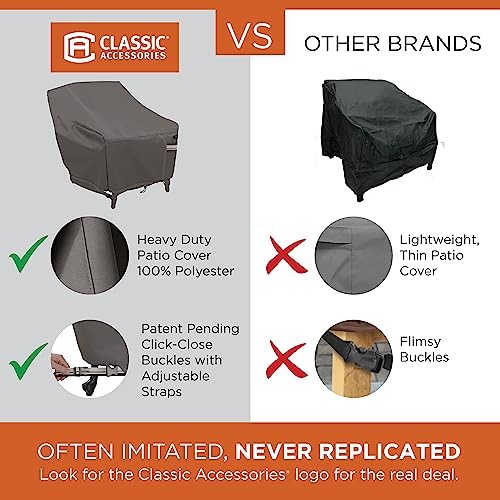 Classic Accessories Ravenna Water-Resistant 46" Patio Curved Modular Section Cov
